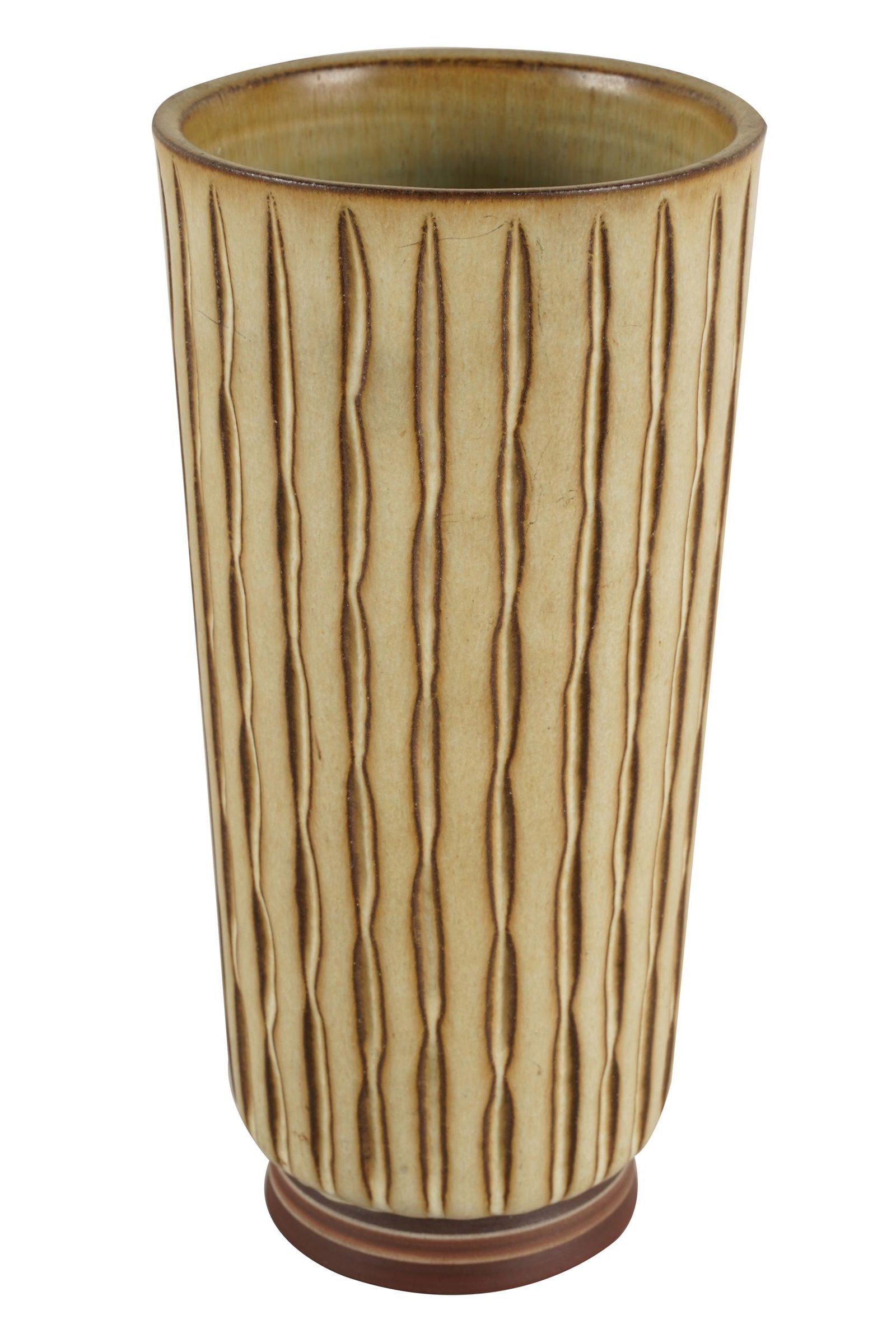 RUBERT DEESE (1924 - 2010): STONEWARE VASE (1 of 5)