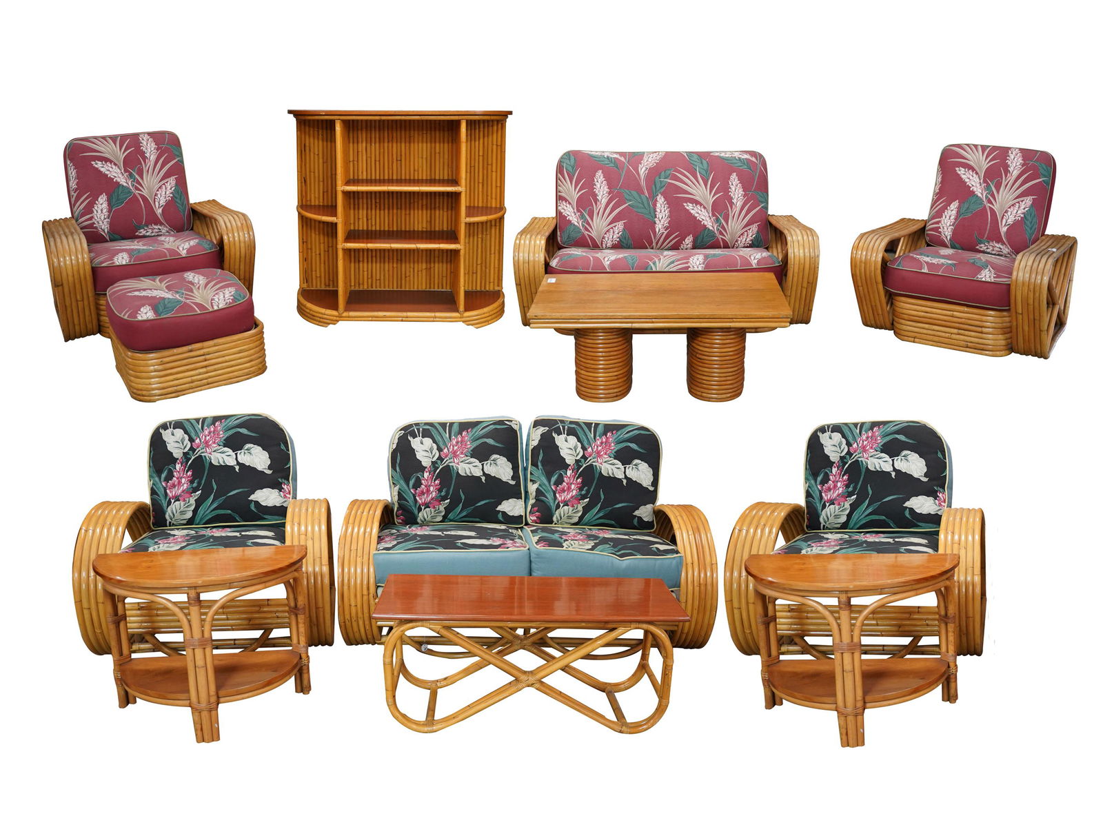 COLLECTION OF RATTAN FURNITURE (1 of 20)