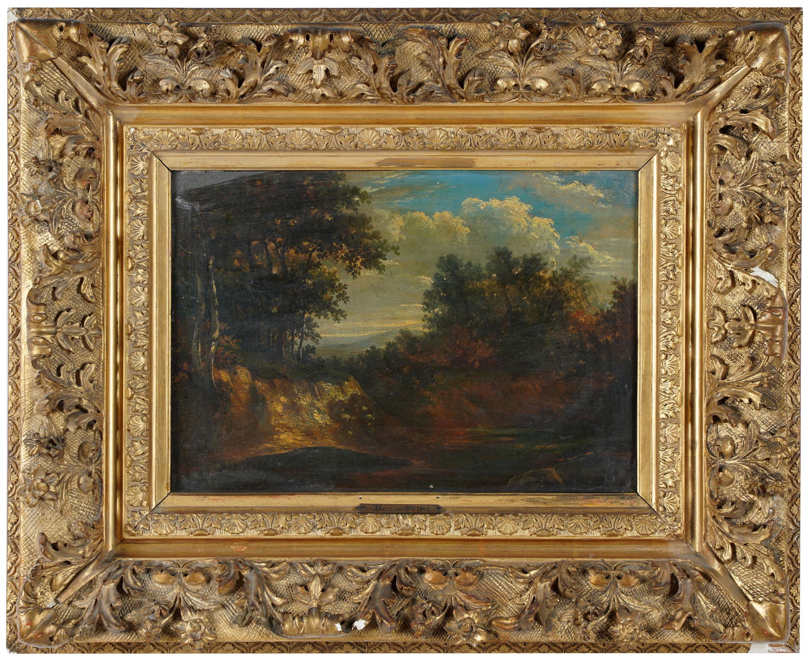 THEODORE ROUSSEAU (1812 - 1867): LANDSCAPE (1 of 18)