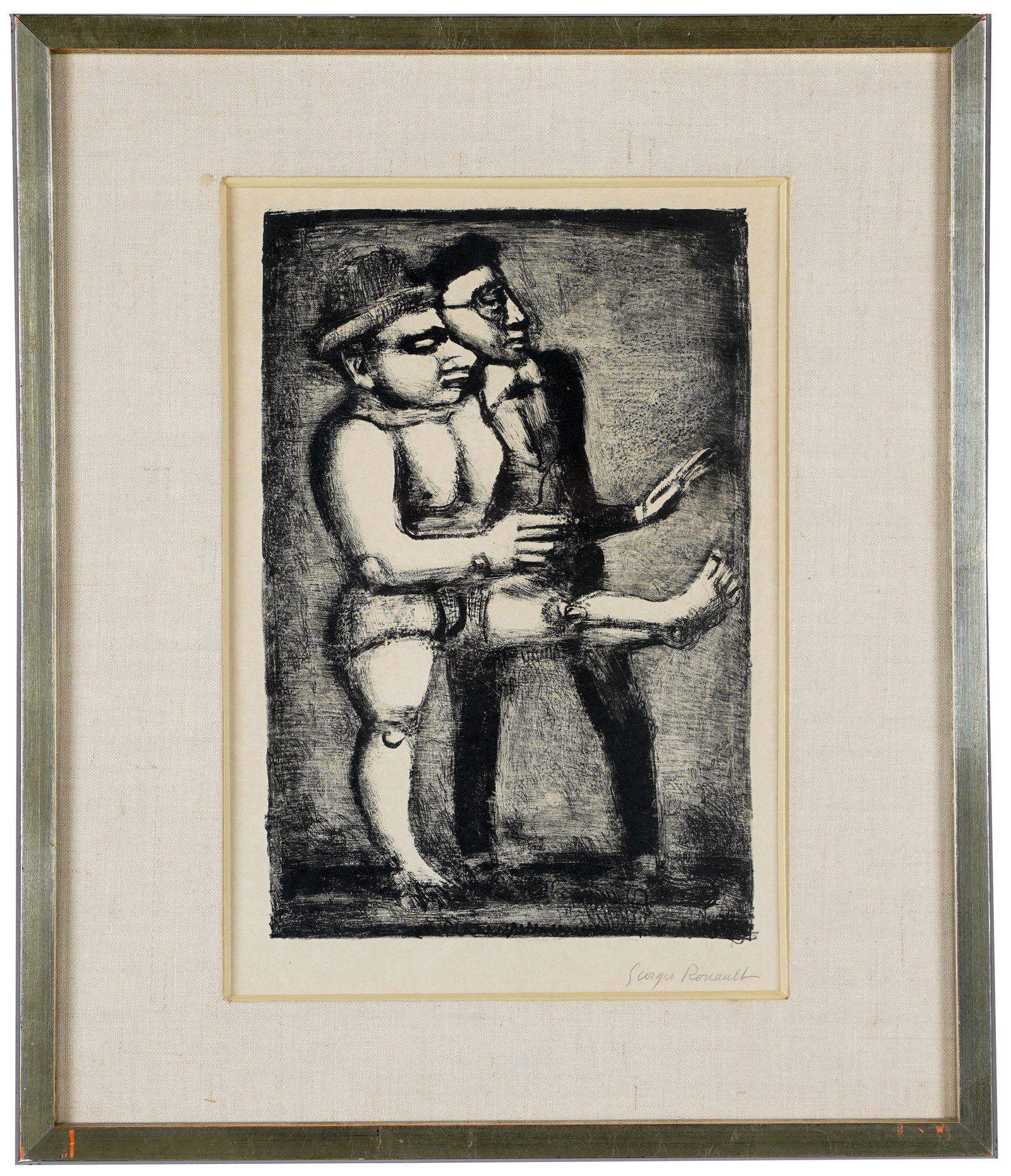 GEORGES ROUAULT (1871 - 1958): "GROTESQUE" (1 of 12)