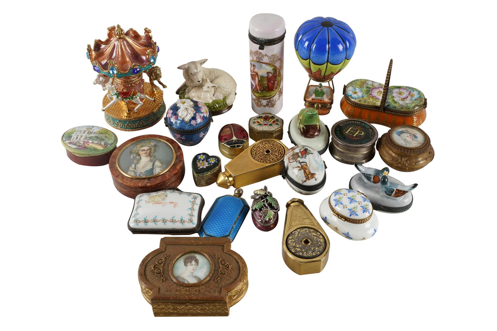 COLLECTION OF 23 MINIATURE BOXES (1 of 14)