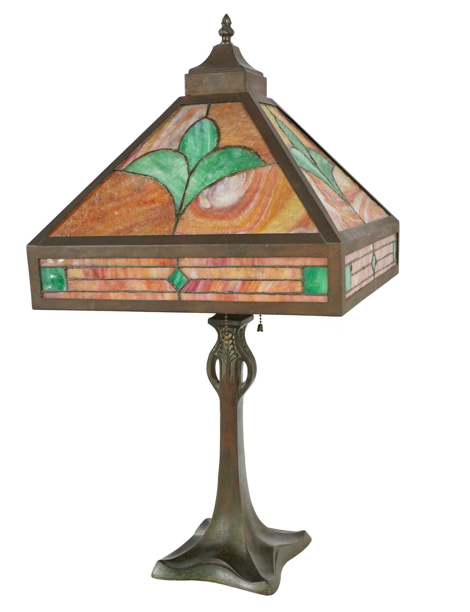 ARTS & CRAFTS STYLE TABLE LAMP (1 of 10)