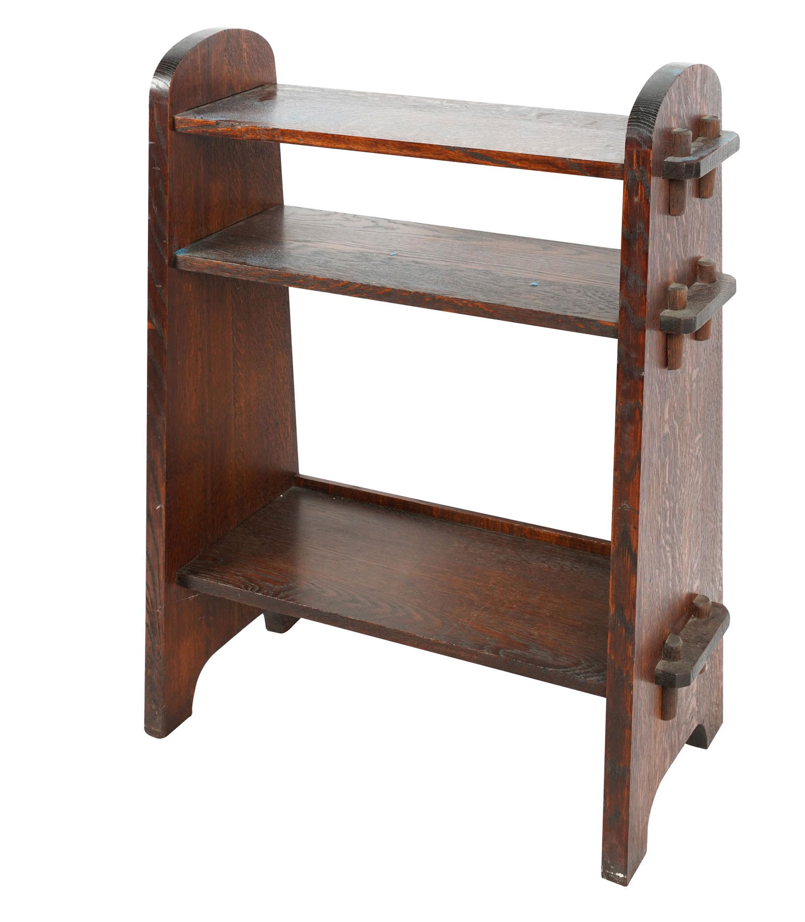 ARTS & CRAFTS OAK BOOKSHELF (1 of 9)