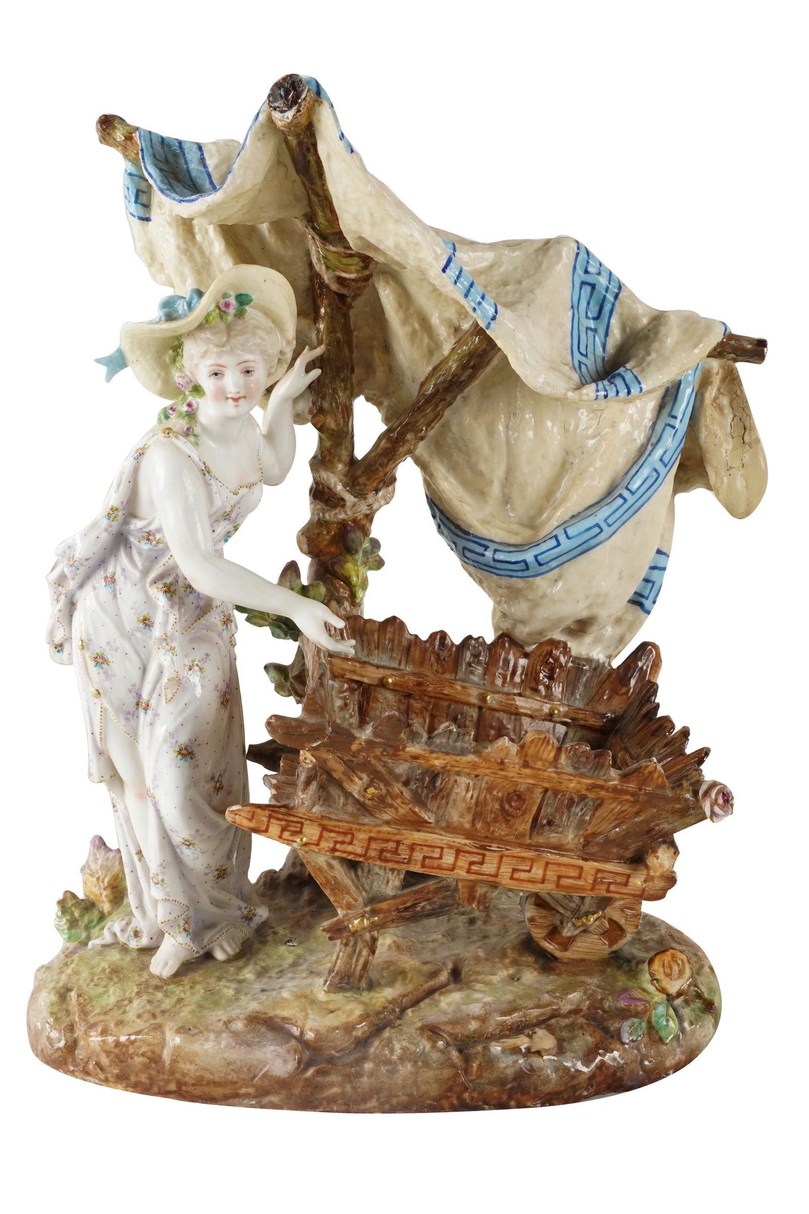 CONTINENTAL PORCELAIN  FIGURE (1 of 10)