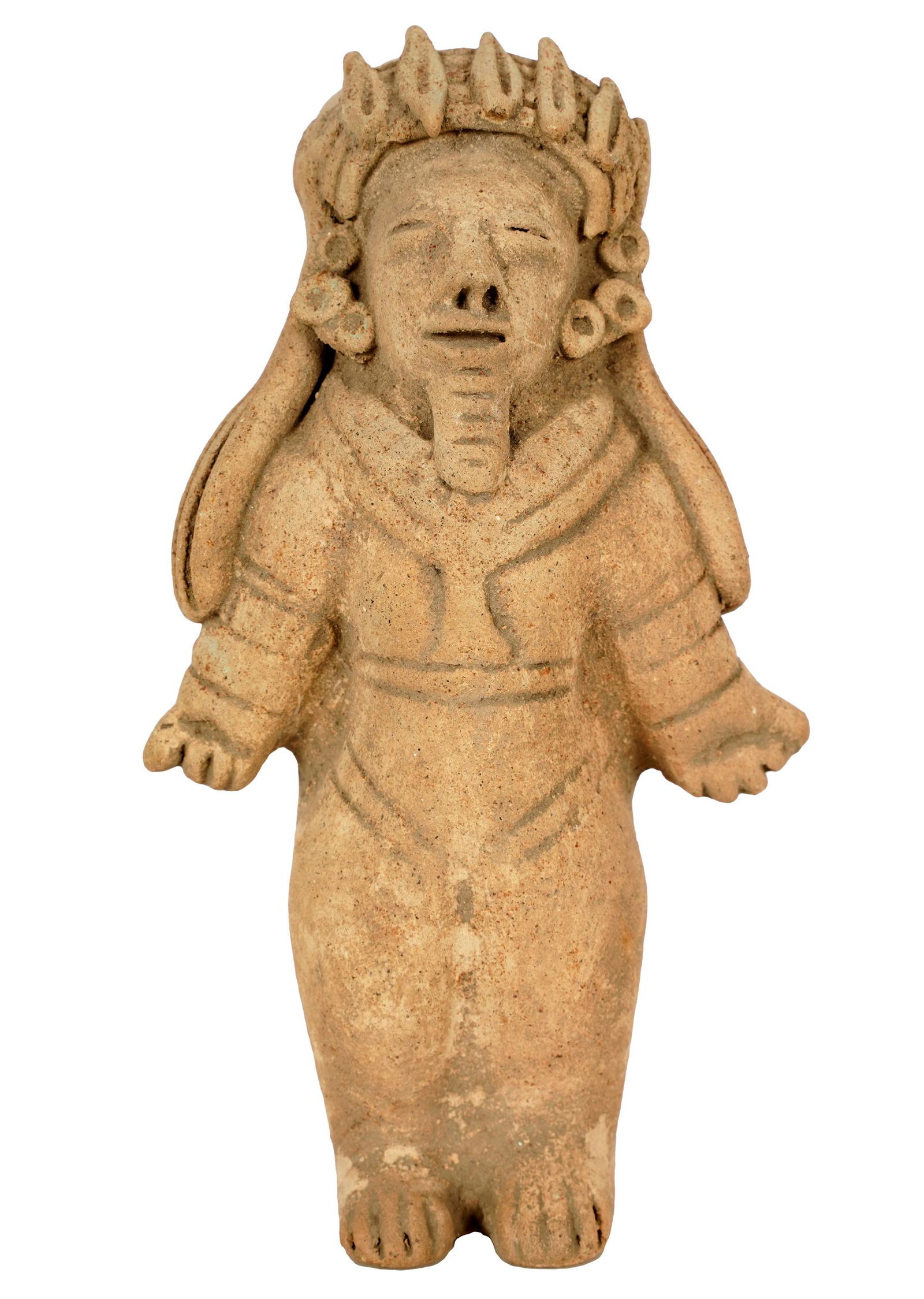 PRE-COLUMBIAN STYLE JAMACOAQUE FIGURE (1 of 7)