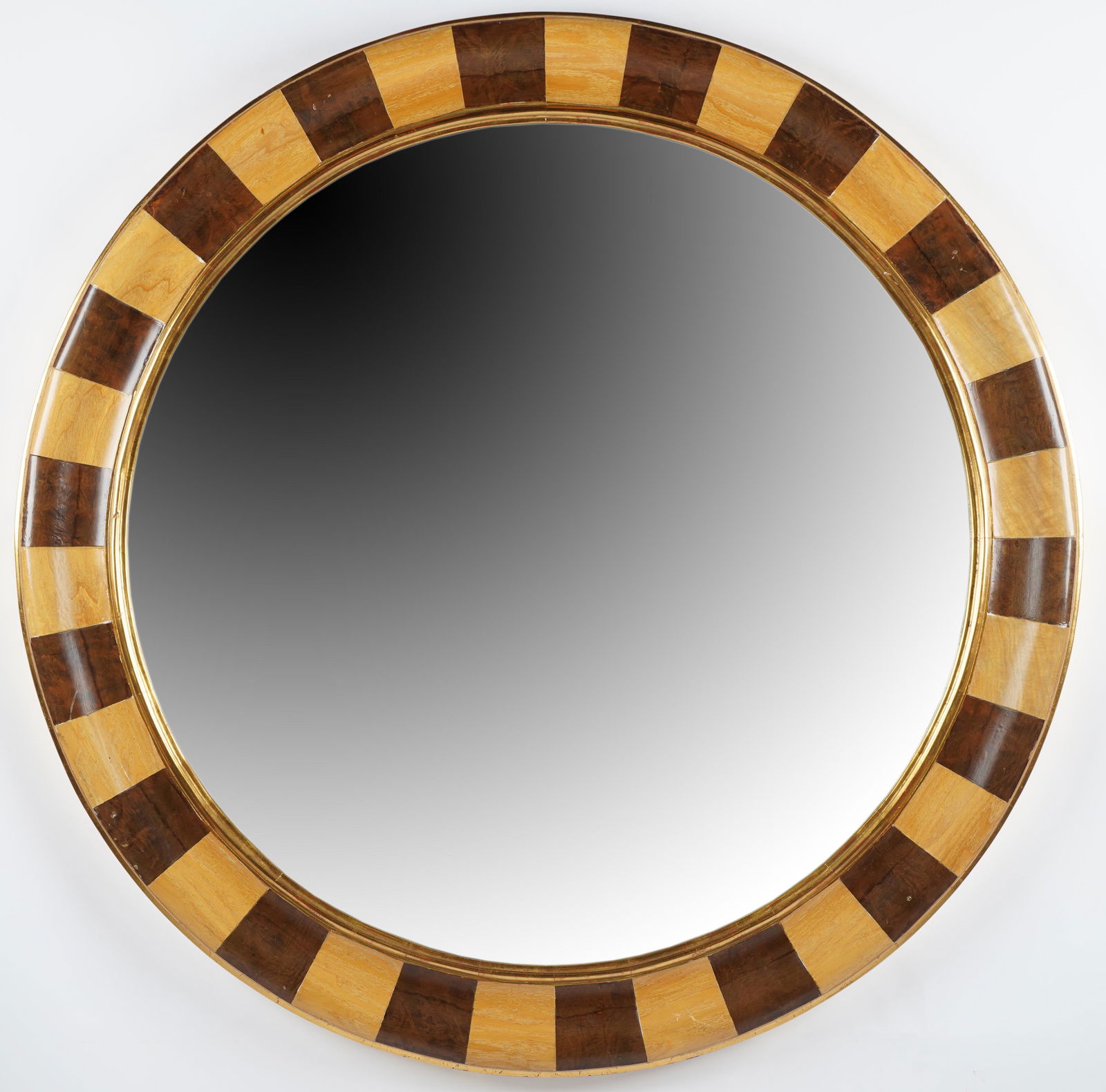 CONTEMPORARY ROUND WALL MIRROR (1 of 8)