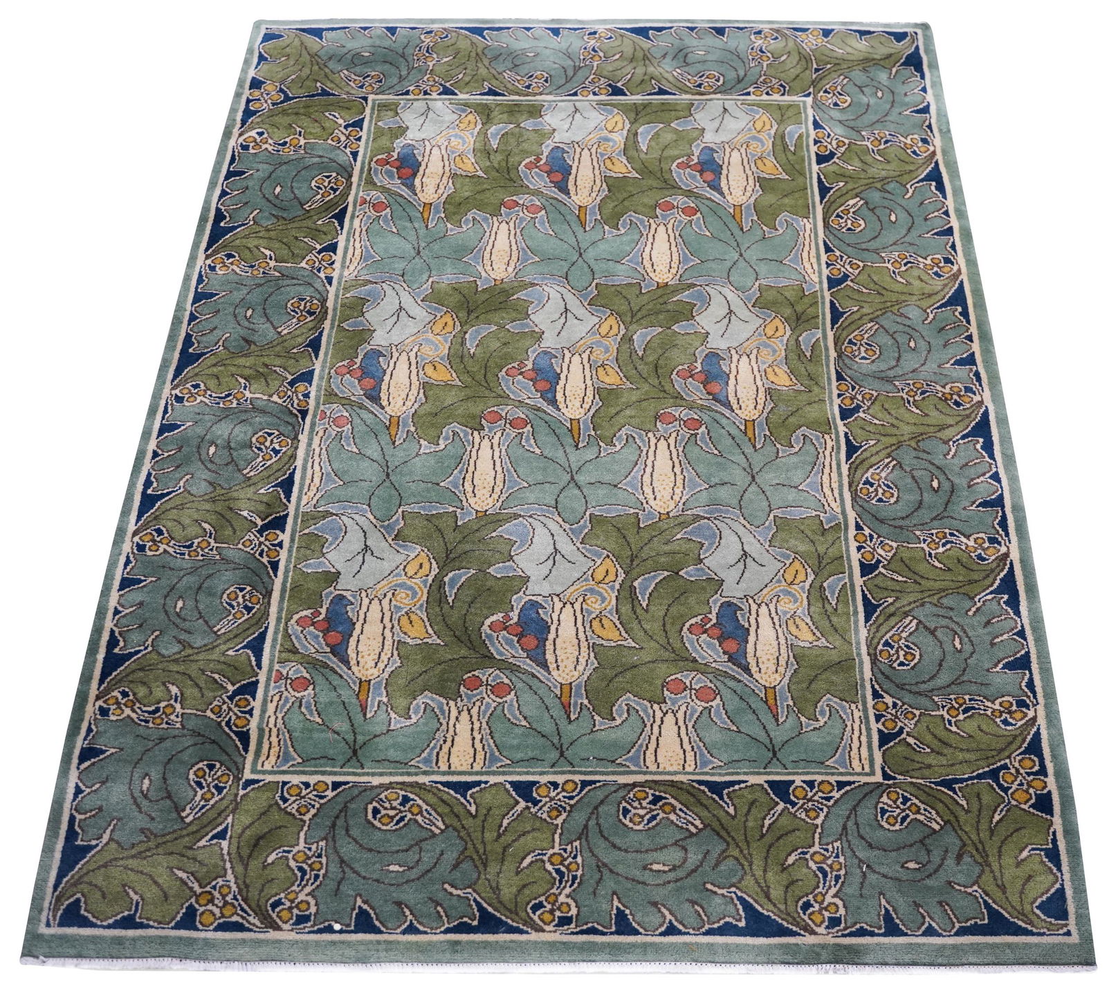 ARTS & CRAFTS STYLE RUG (1 of 8)