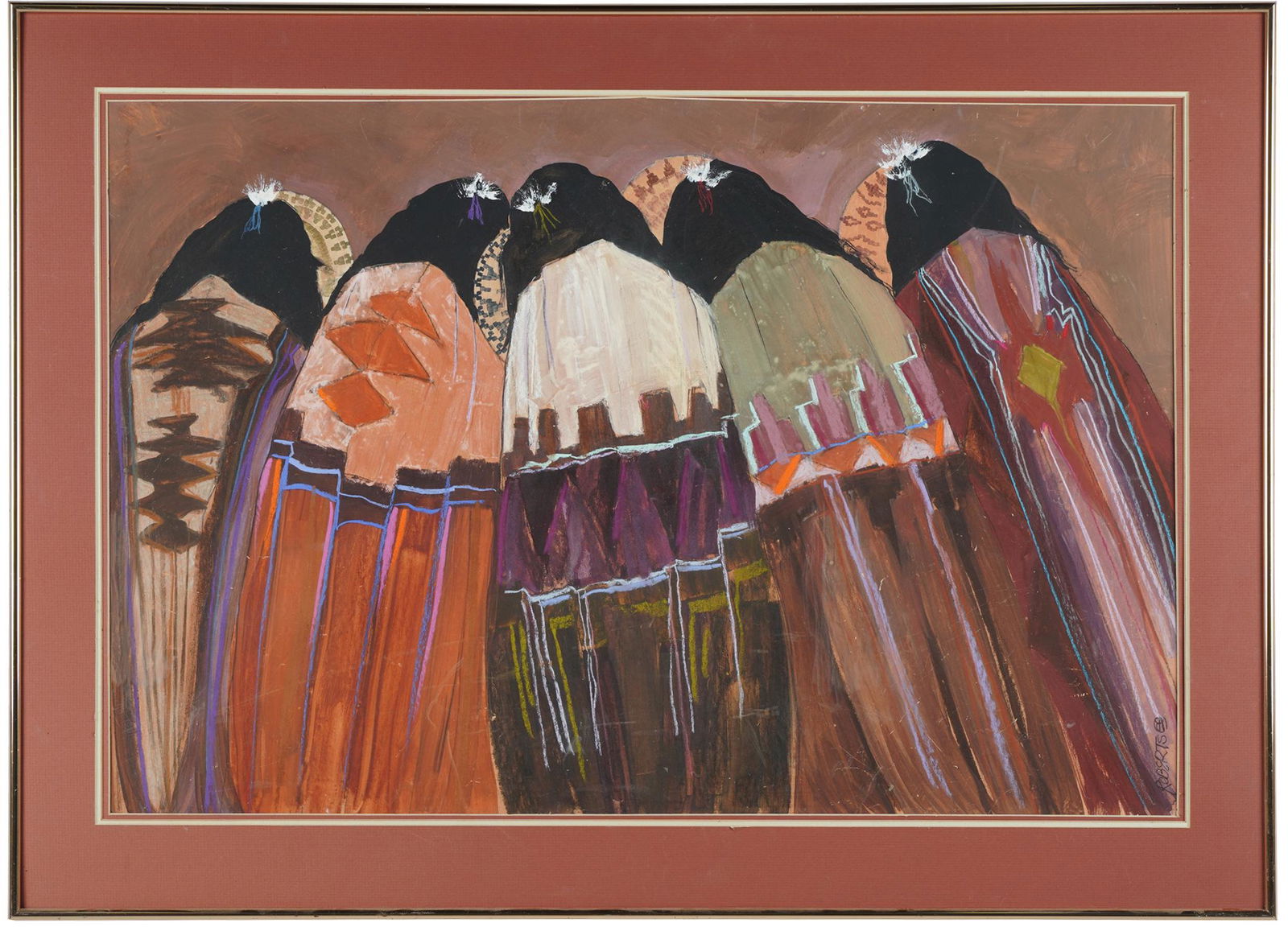 DOLONA ROBERTS (B. 1936): FEAST DAY (1 of 15)