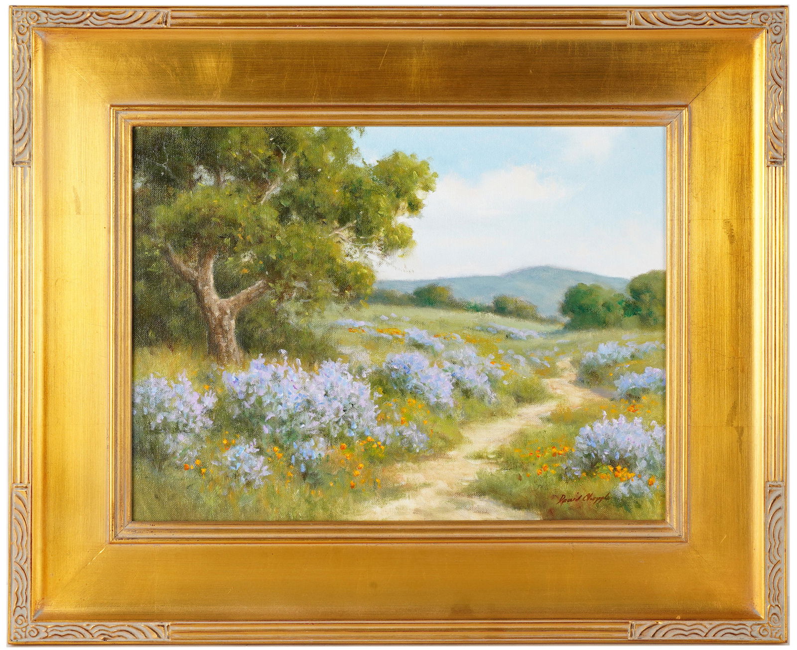 DAVID CHAPPLE (B. 1947): CALIFORNIA LILAC (1 of 8)