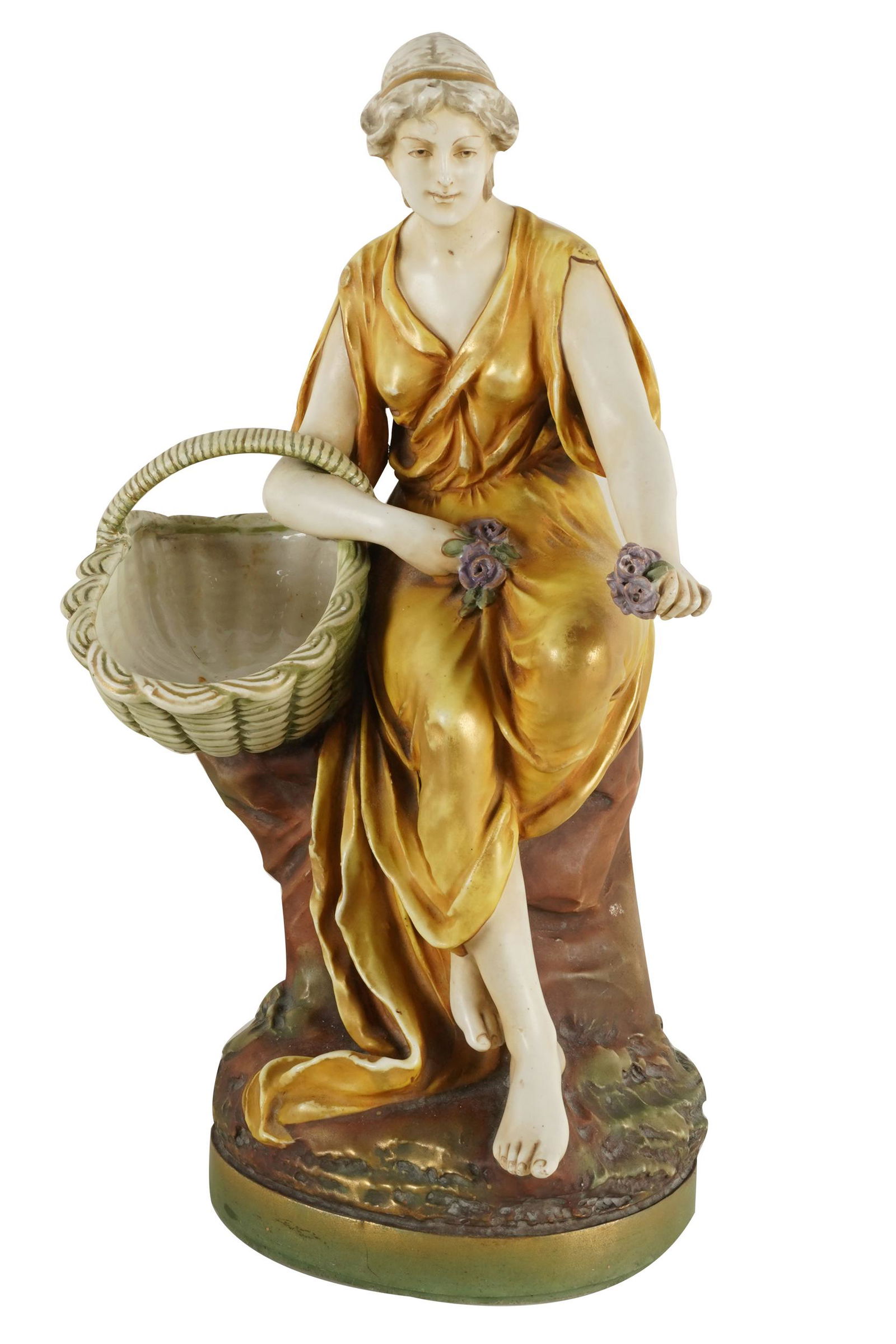 AMPHORA PORCELAIN FIGURE OF A MAIDEN (1 of 15)