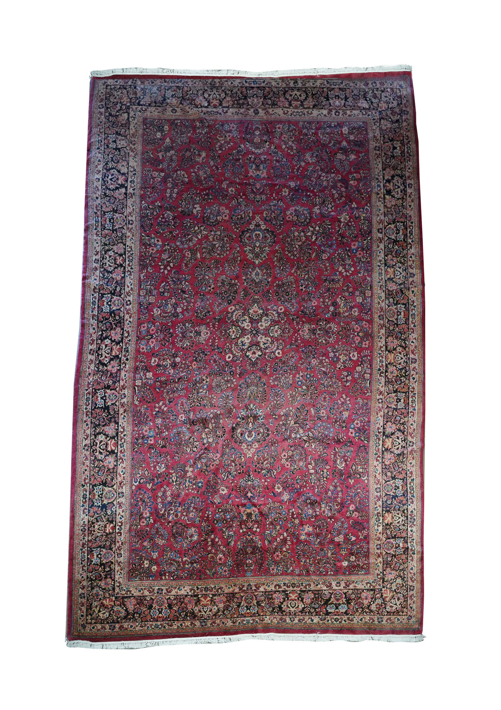 PERSIAN AREA RUG: wool; 10' x 22'