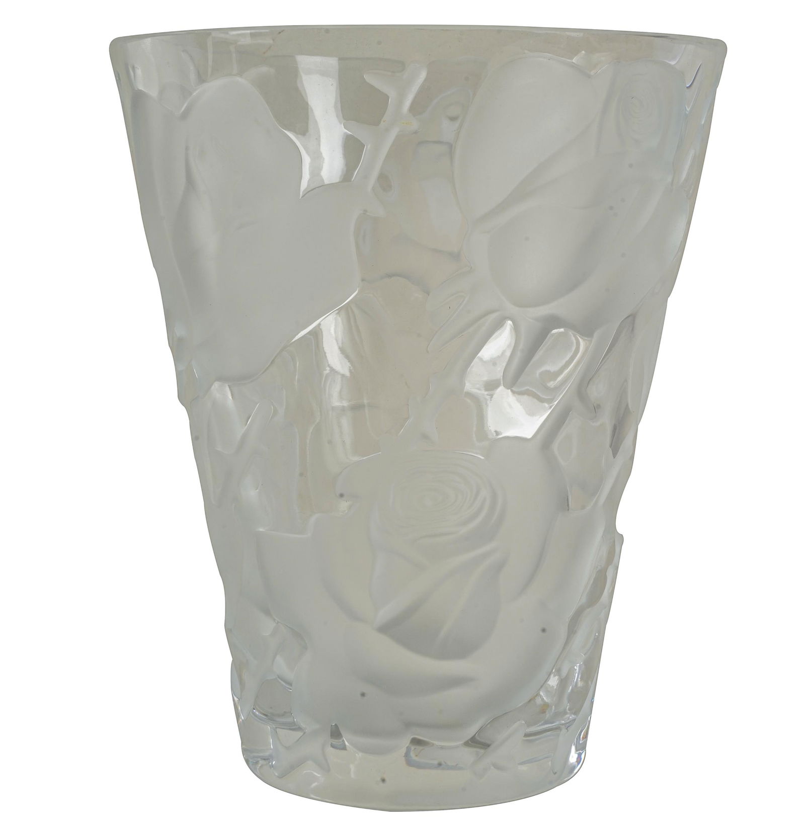 LALIQUE: GLASS VASE (1 of 10)
