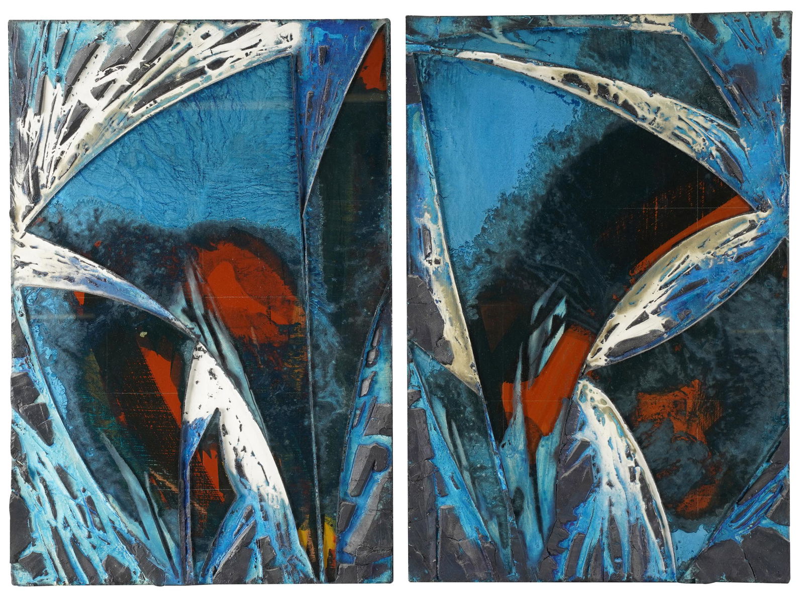 LADDIE JOHN DILL (B. 1943):  DIPTYCH (1 of 9)