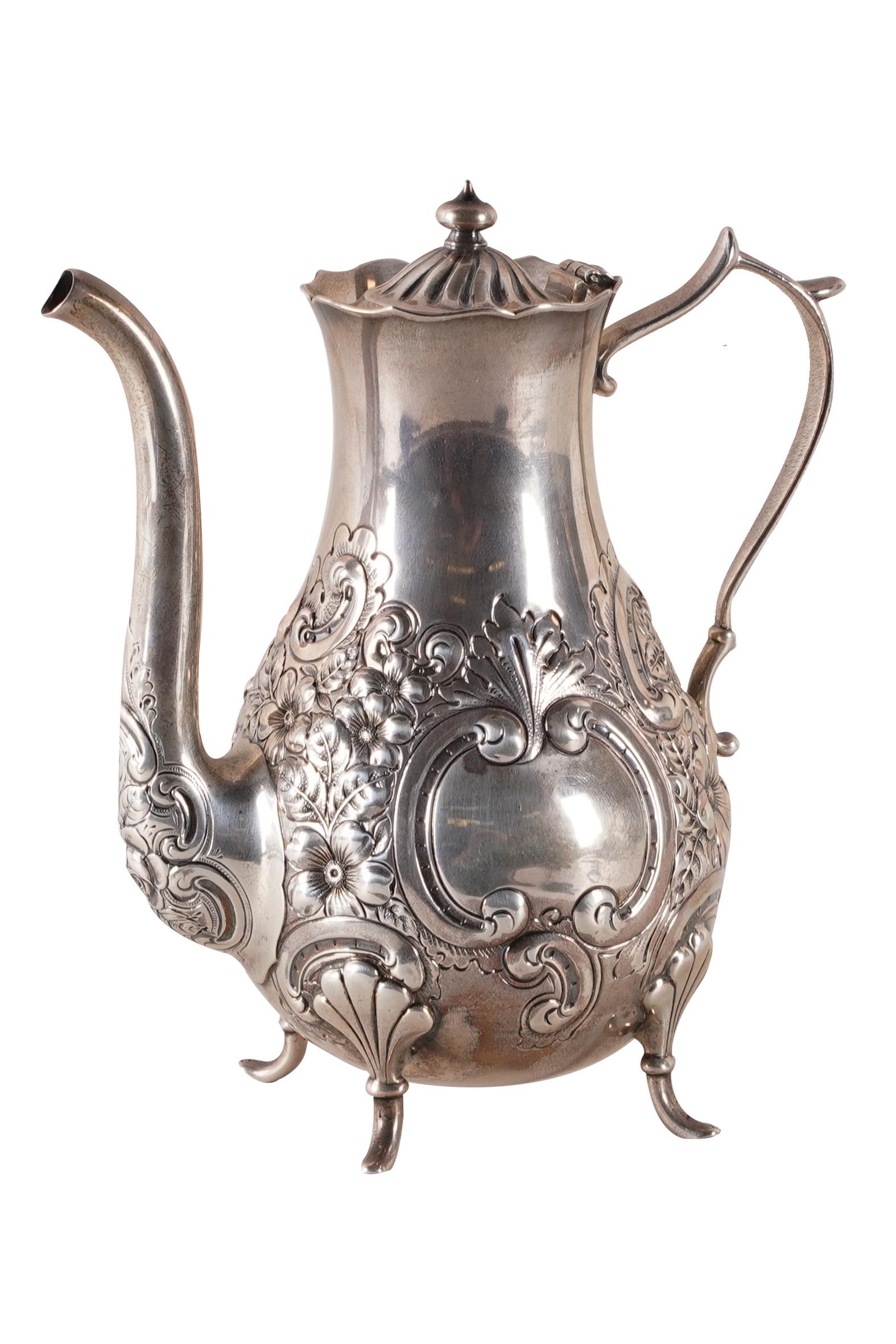 GORHAM STERLING SILVER CHOCOLATE POT (1 of 9)