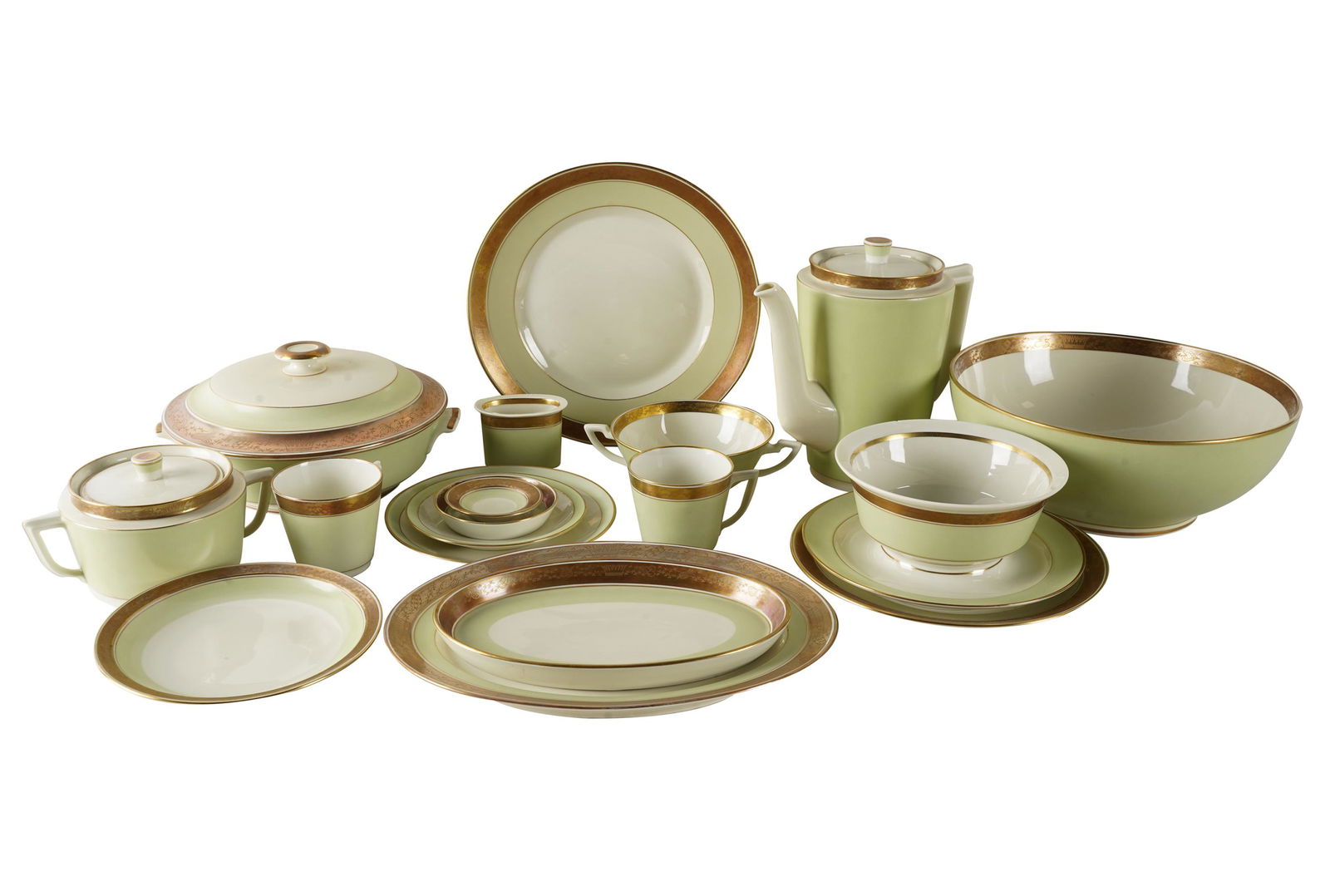 ROYAL COPENHAGEN: 'DAGMAR' PORCELAIN SERVICE (1 of 11)