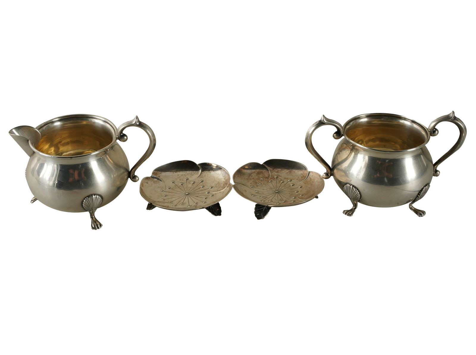 FOUR STERLING SILVER ARTICLES (1 of 7)