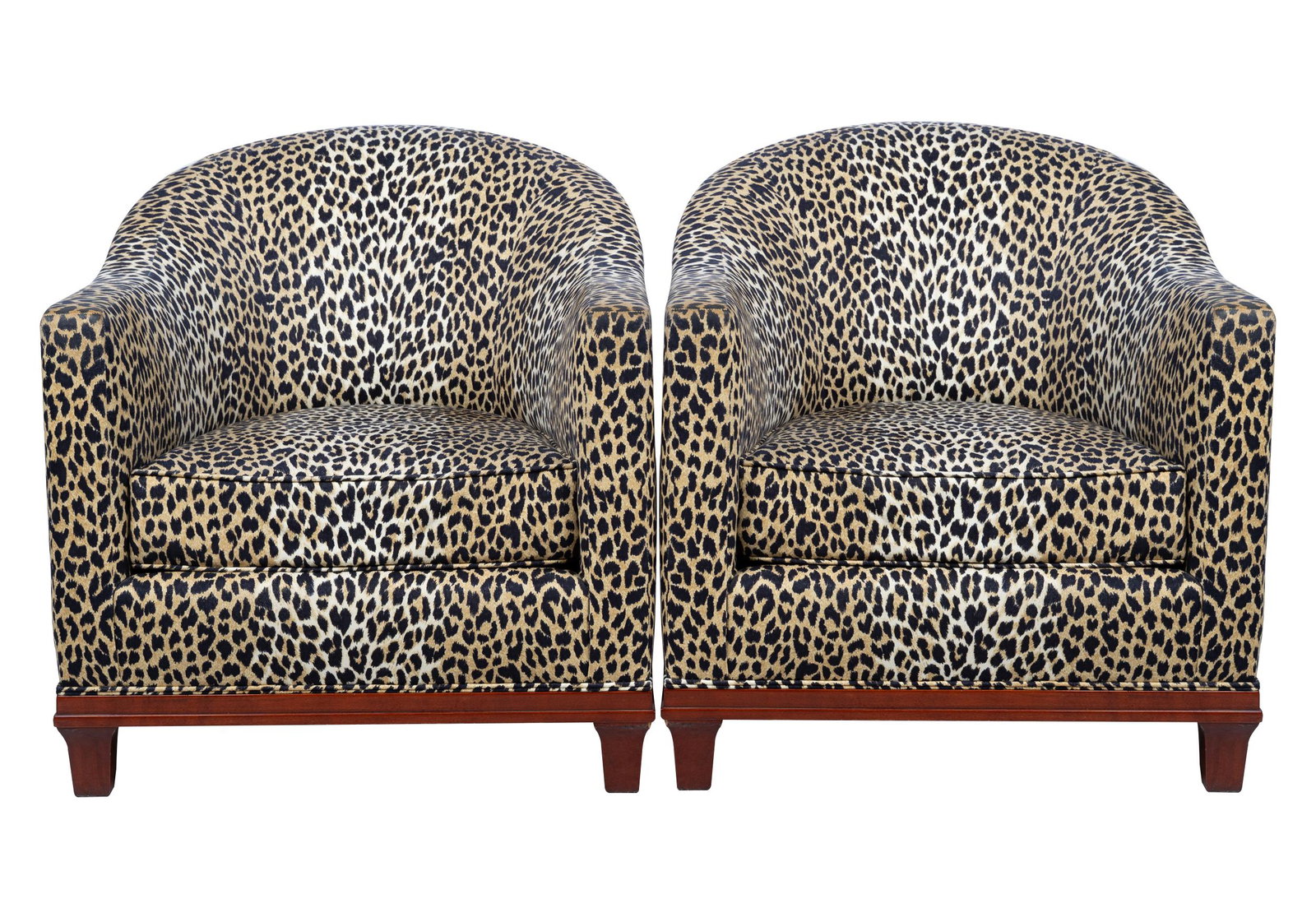 PAIR OF FRENCH ART DECO BERGERES (1 of 16)