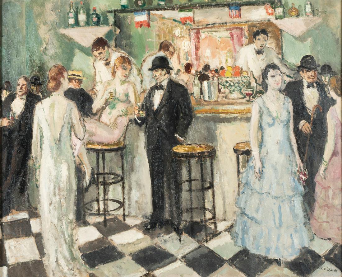 JEAN LOUIS MARCEL COSSON (1887 - 1956): MAXIM'S (1 of 16)