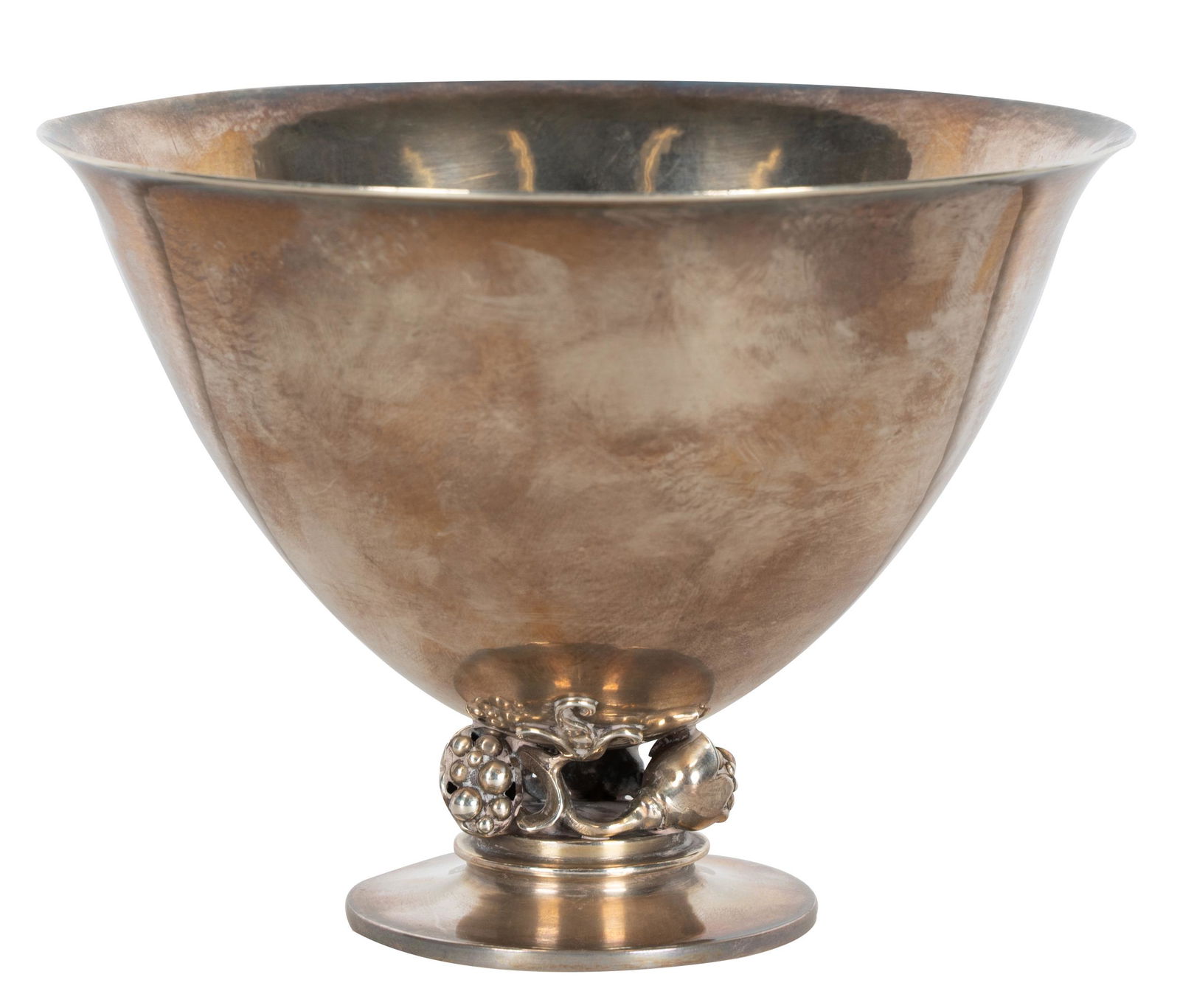GEORG JENSEN STERLING FOOTED BOWL (1 of 9)