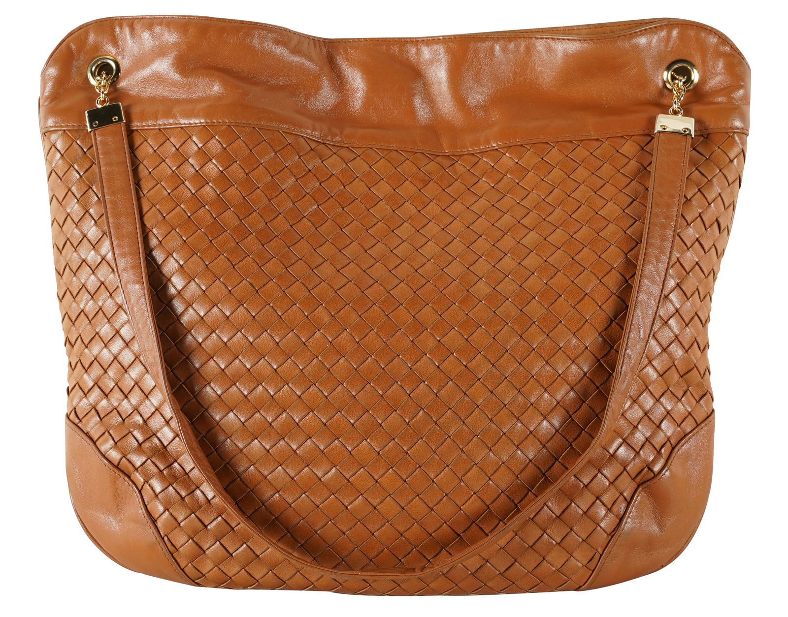 BOTTEGA VENETA WOVEN LEATHER BAG (1 of 7)
