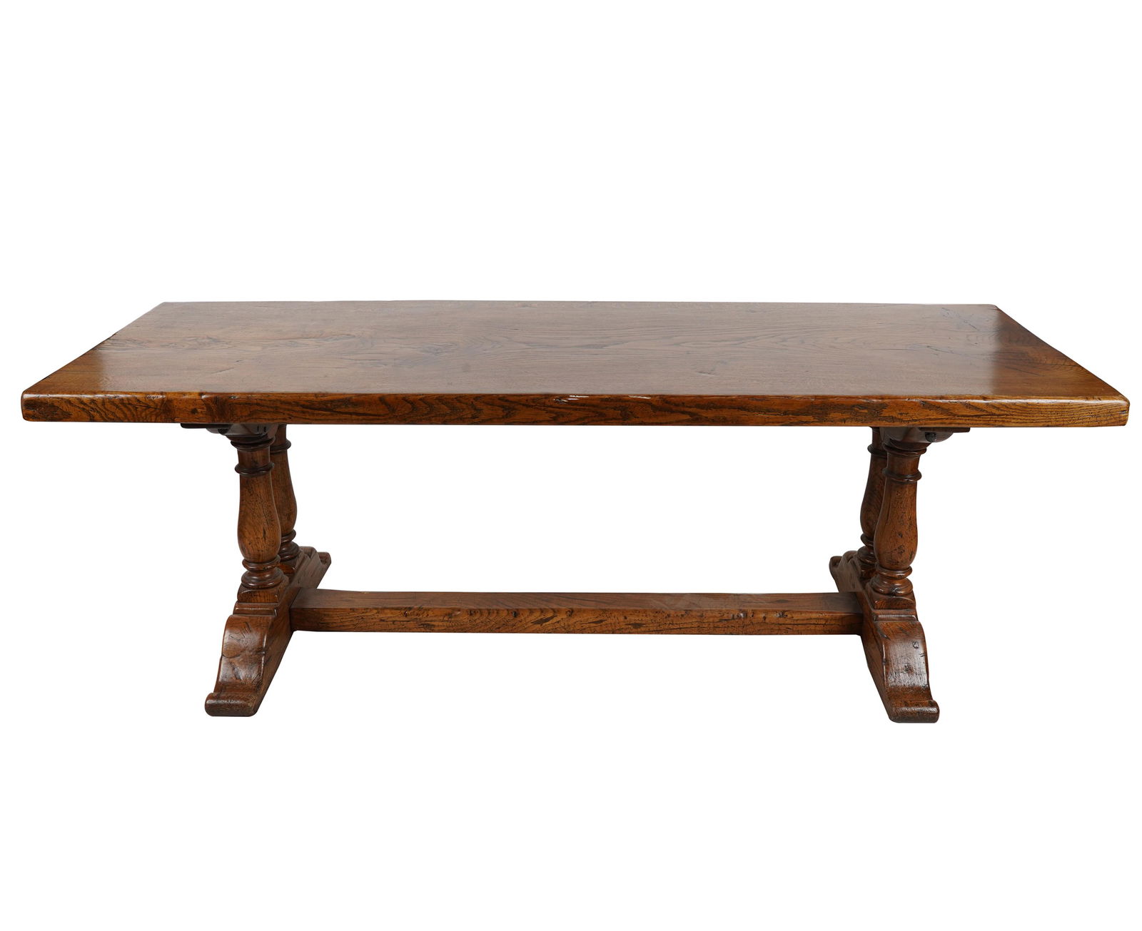 OAK TRESTLE TABLE (1 of 10)