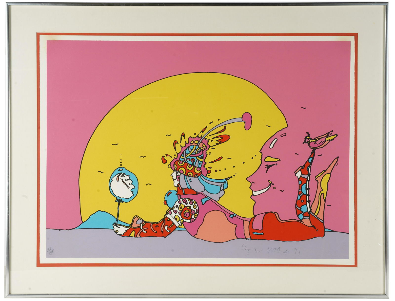 PETER MAX: "MAGICAL MOMENTS" (1 of 9)