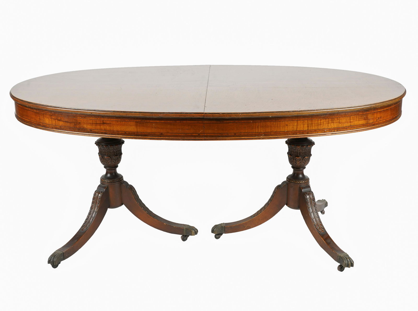 ENGLISH PEDESTAL DINING TABLE (1 of 10)