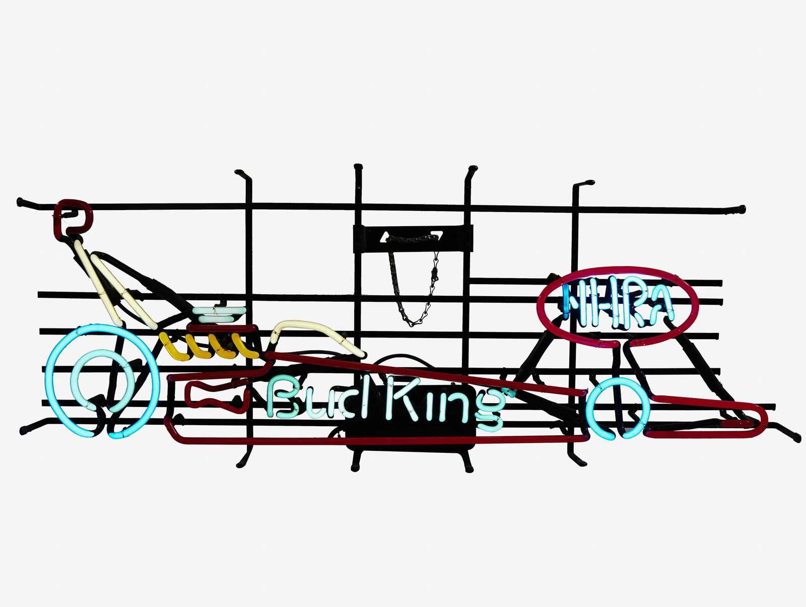 BUDWEISER "BUD KING" NEON SIGN (1 of 7)