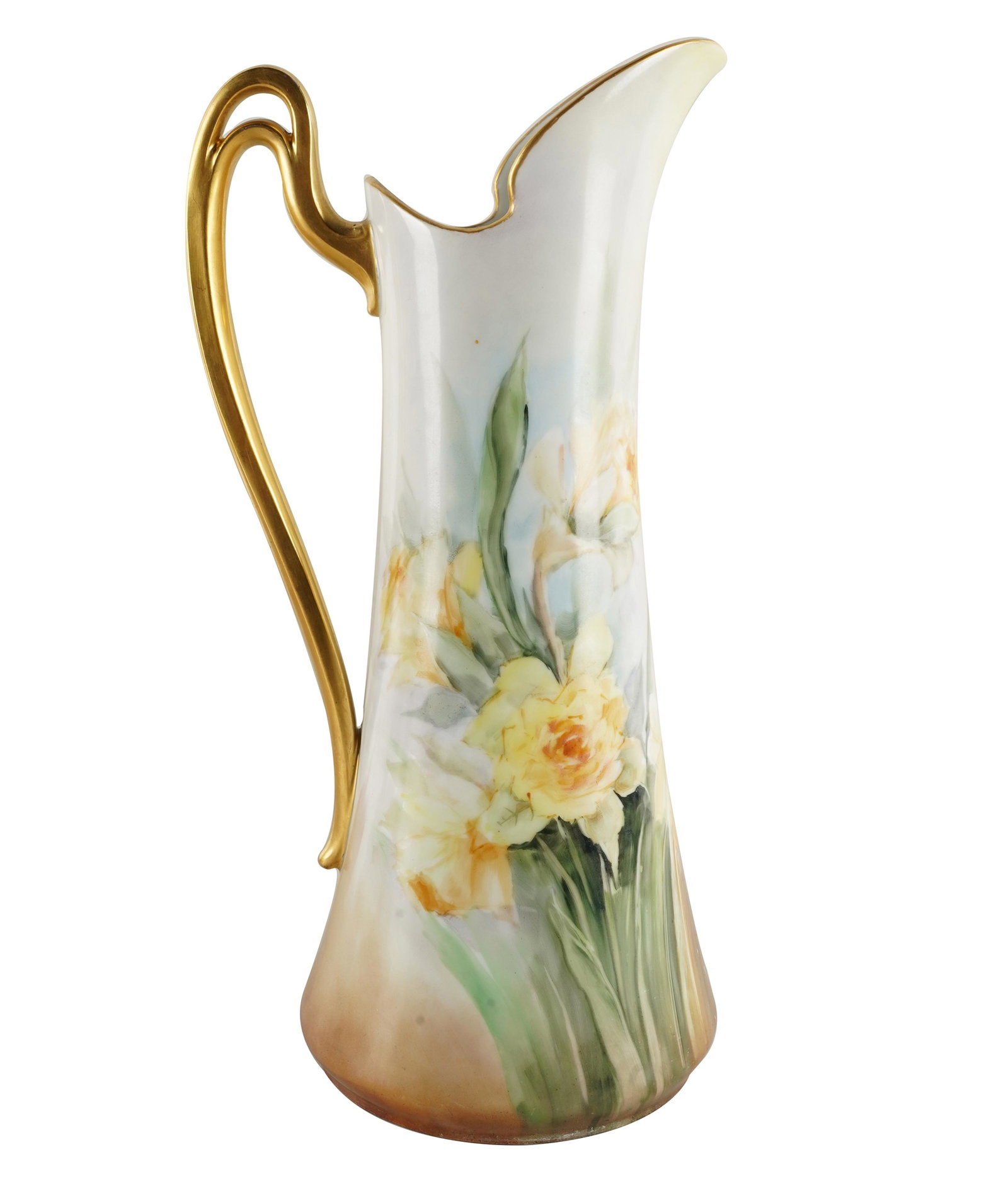 LIMOGES PORCELAIN PITCHER (1 of 6)