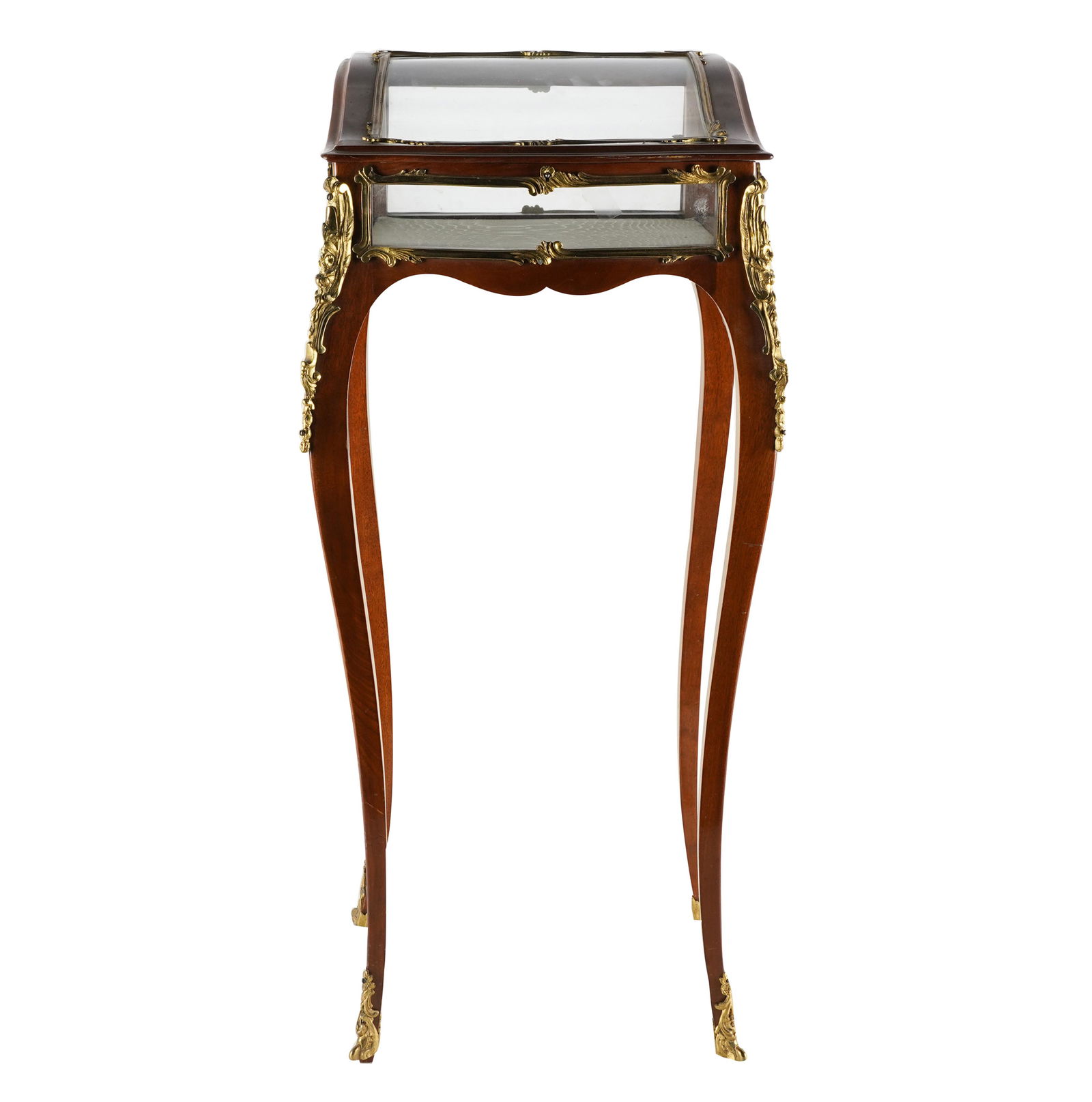 LOUIS XV STYLE VITRINE END TABLE (1 of 7)