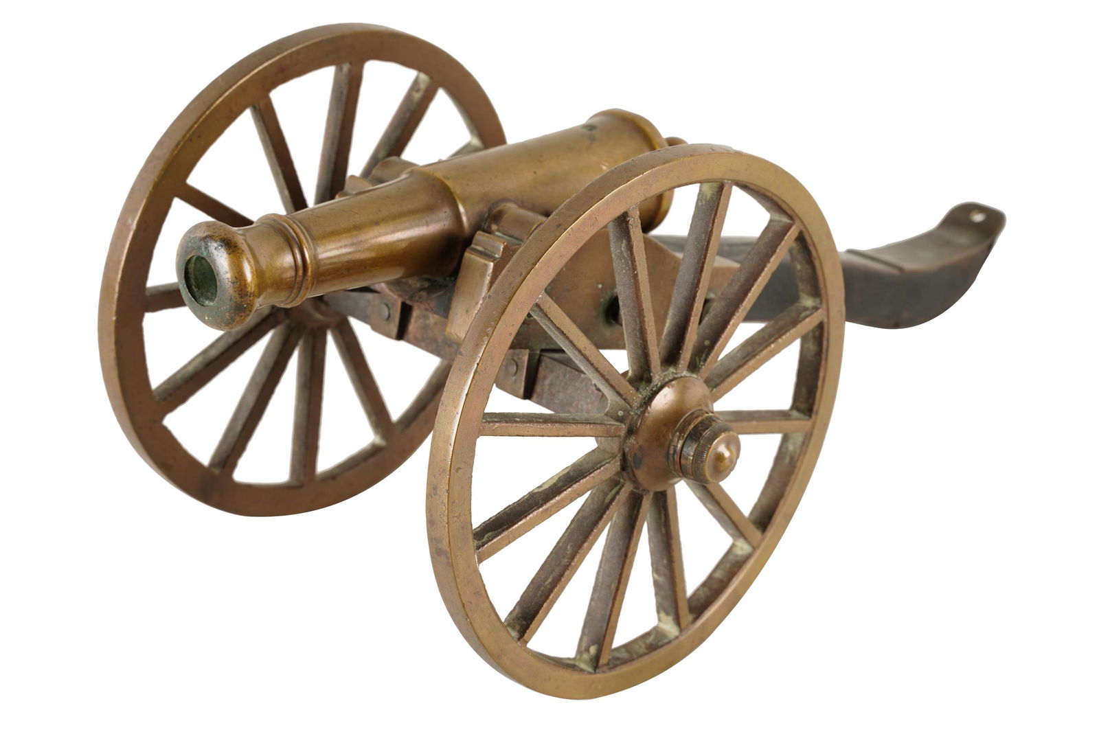 BRONZE & WOOD CANNON (1 of 6)