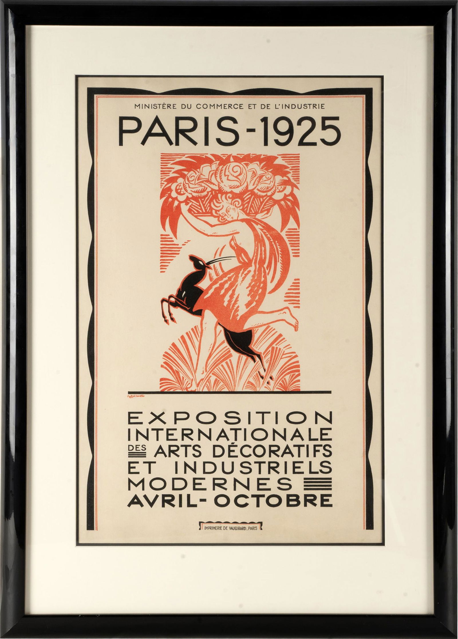 ROBERT BONFILS (1886 - 1972): PARIS EXHIBITION POSTER (1 of 7)