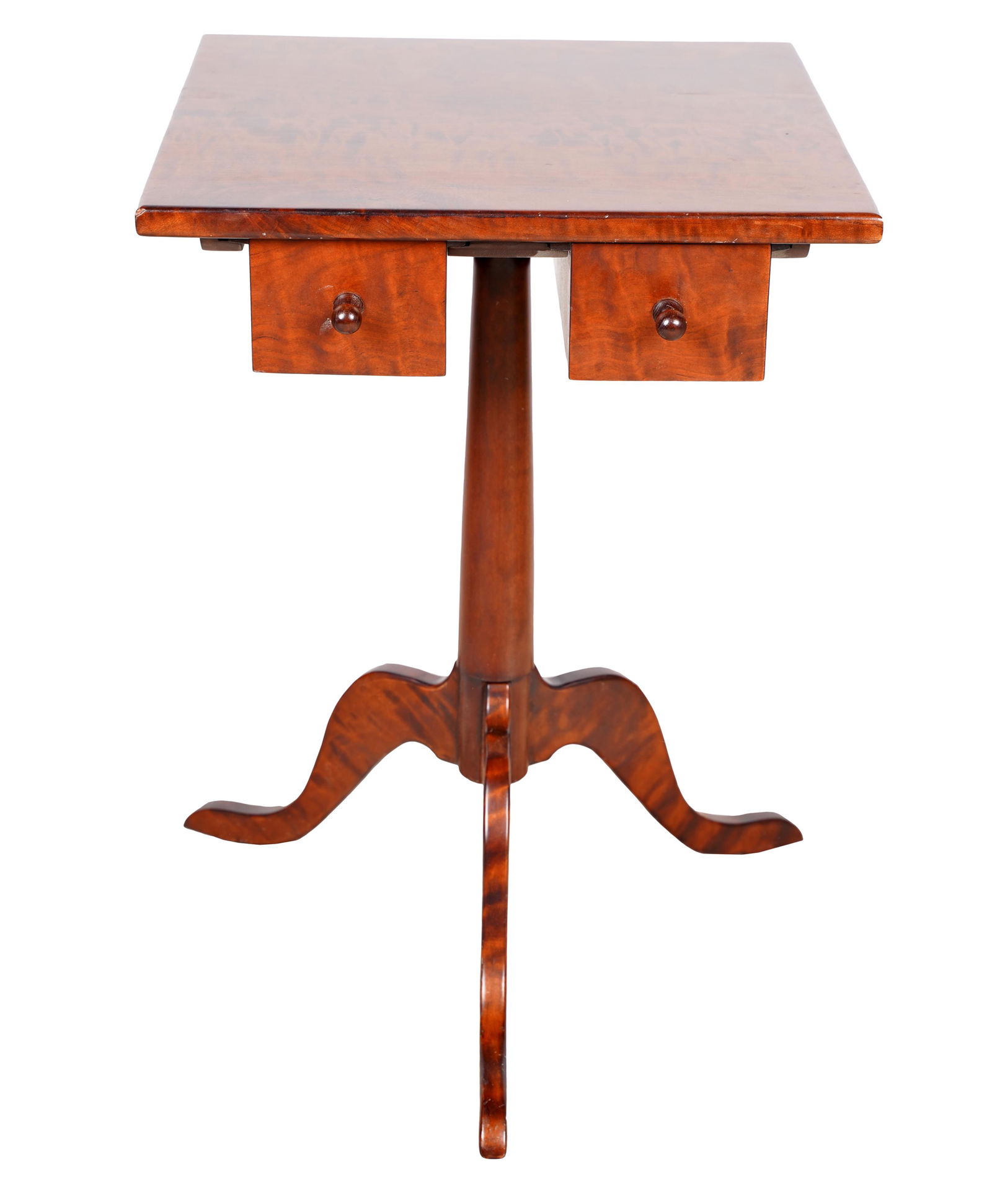 BOB KLOES: SHAKER-STYLE TRIPOD TABLE (1 of 9)