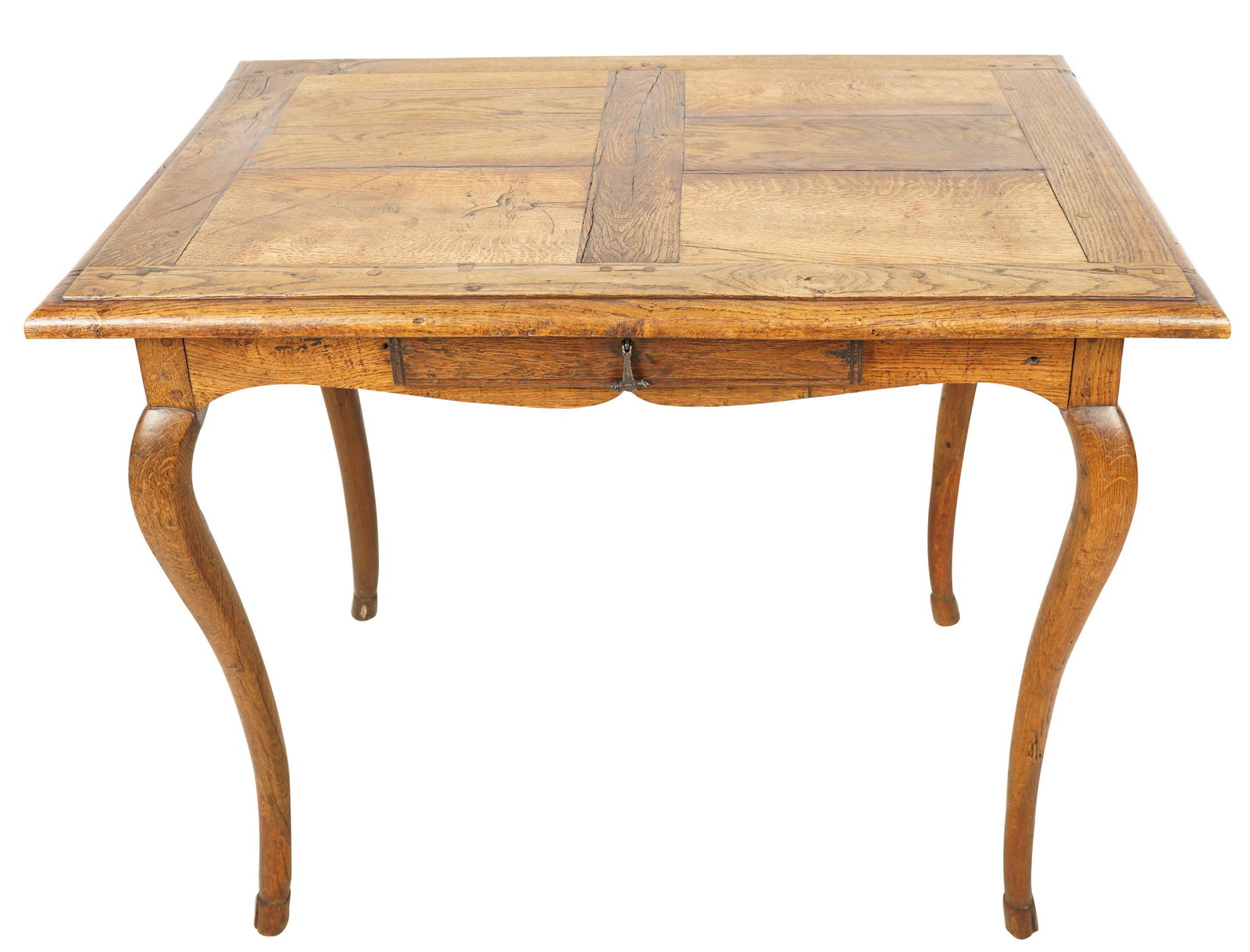 FRENCH PROVINCIAL OAK SIDE TABLE (1 of 9)