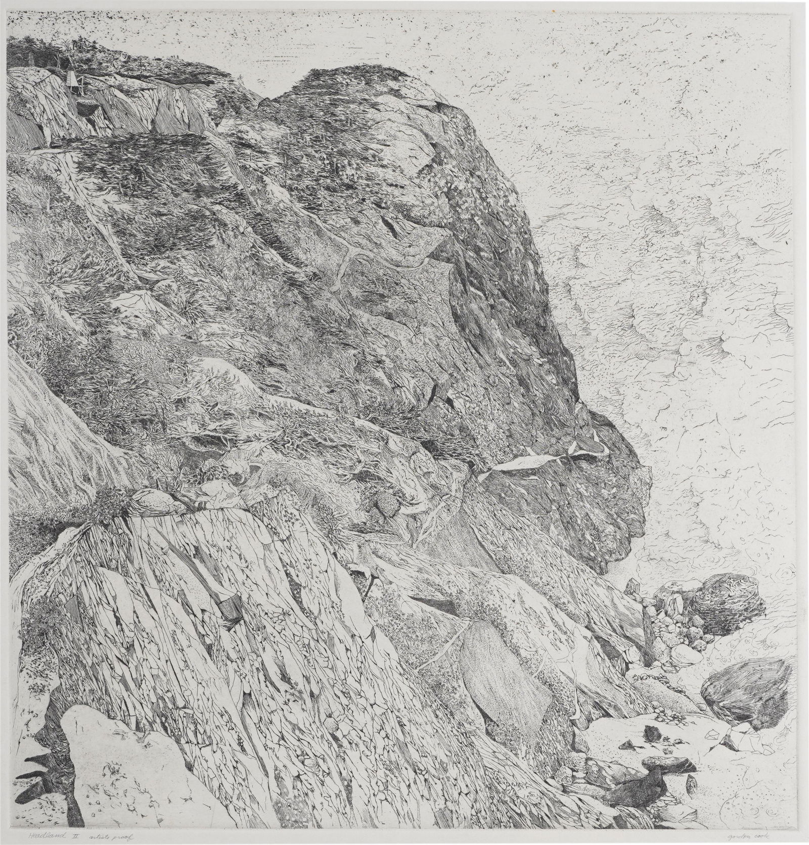 GORDON COOK (1927 - 1985): HEADLAND II (1 of 10)