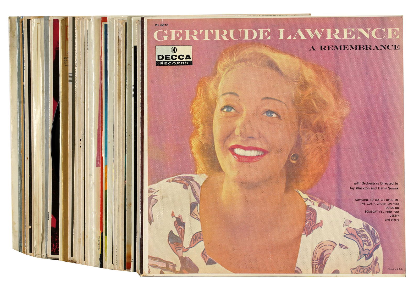 CAROL CHANNING GROUP OF RECORDS: 1920'S MUSIC & RADIO (1 of 8)