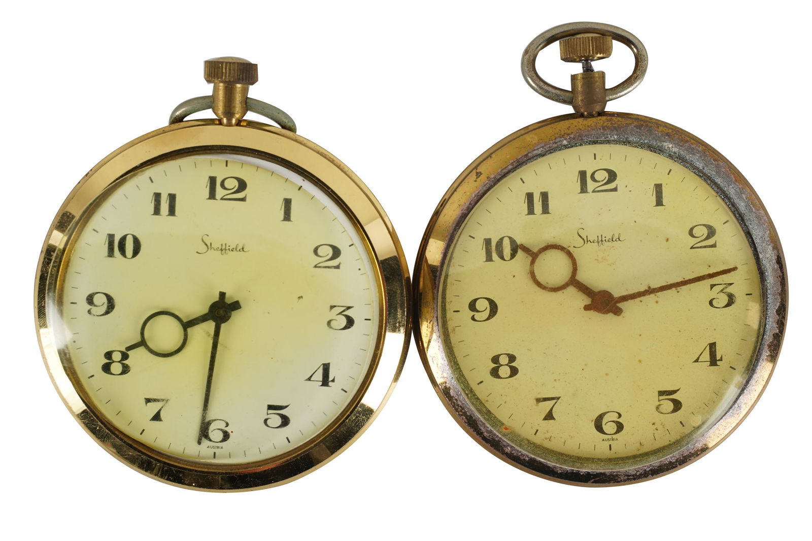 CAROL CHANNING TWO SHEFFIELD LARGE CONDUCTOR WATCHES (1 of 7)