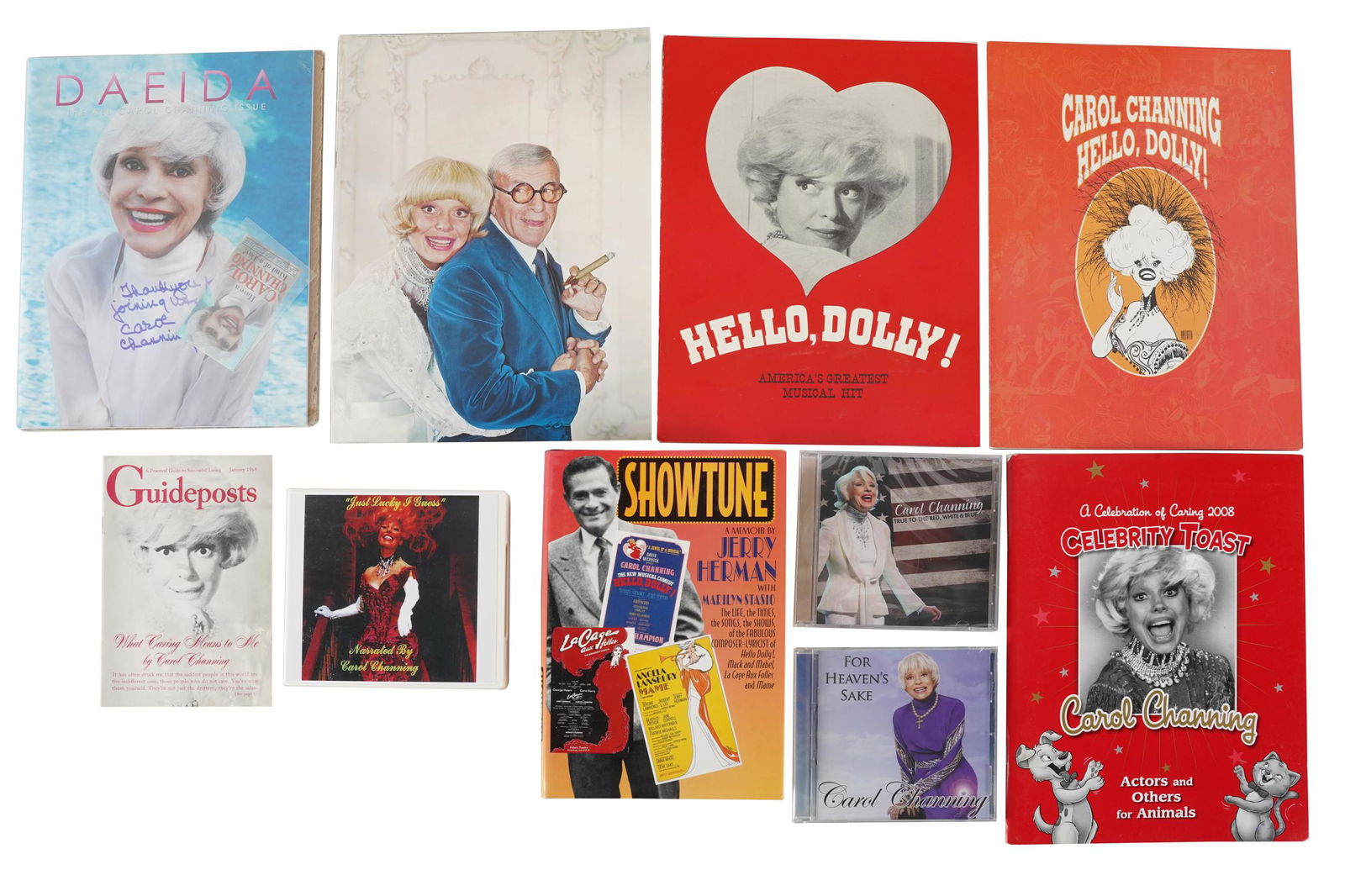 CAROL CHANNING GROUP OF CAREER-RELATED MEDIA (1 of 11)