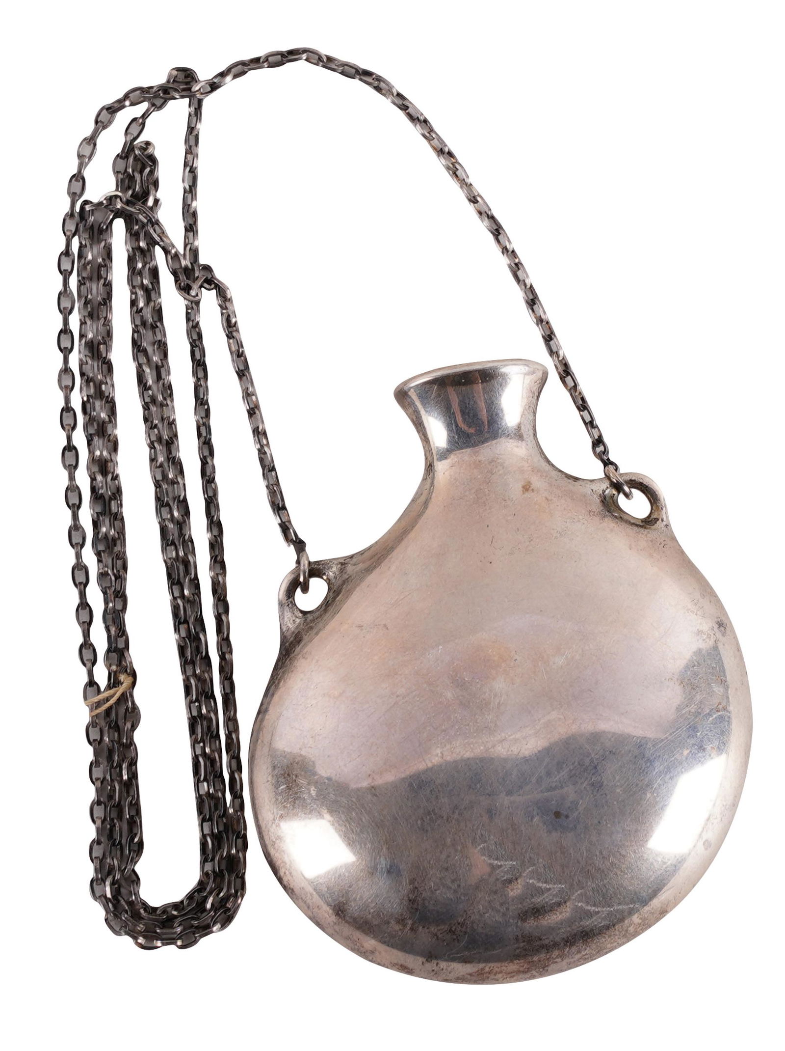 CAROL CHANNING TIFFANY PERETTI STERLING BOTTLE NECKLACE (1 of 7)