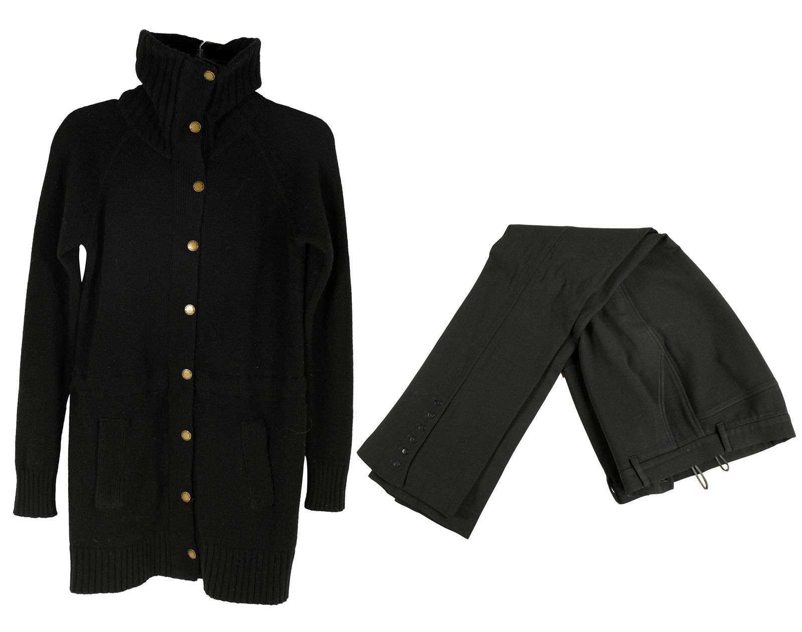 CAROL CHANNING RALPH LAUREN TROUSERS & SWEATER (1 of 13)