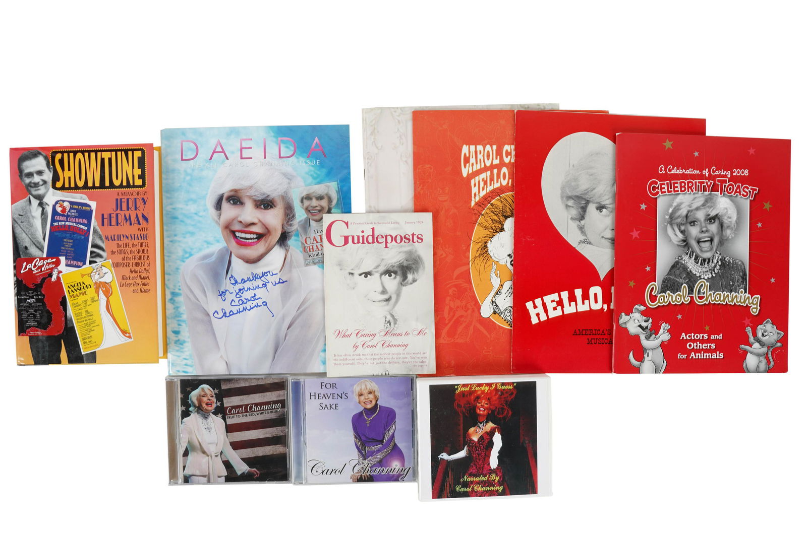 CAROL CHANNING GROUP OF CAREER-RELATED MEDIA (1 of 11)