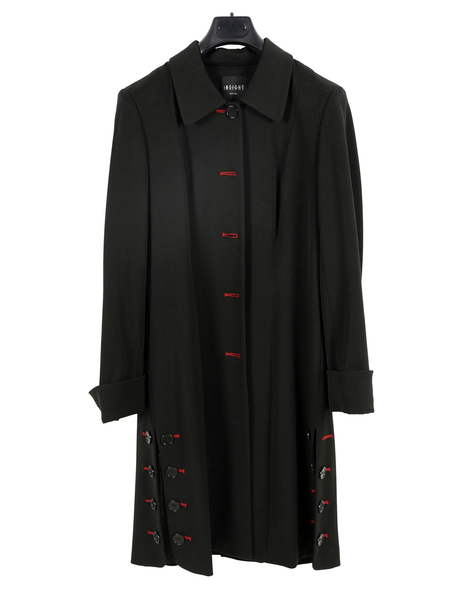 CAROL CHANNING INSIGHT NEW YORK BLACK COAT (1 of 7)