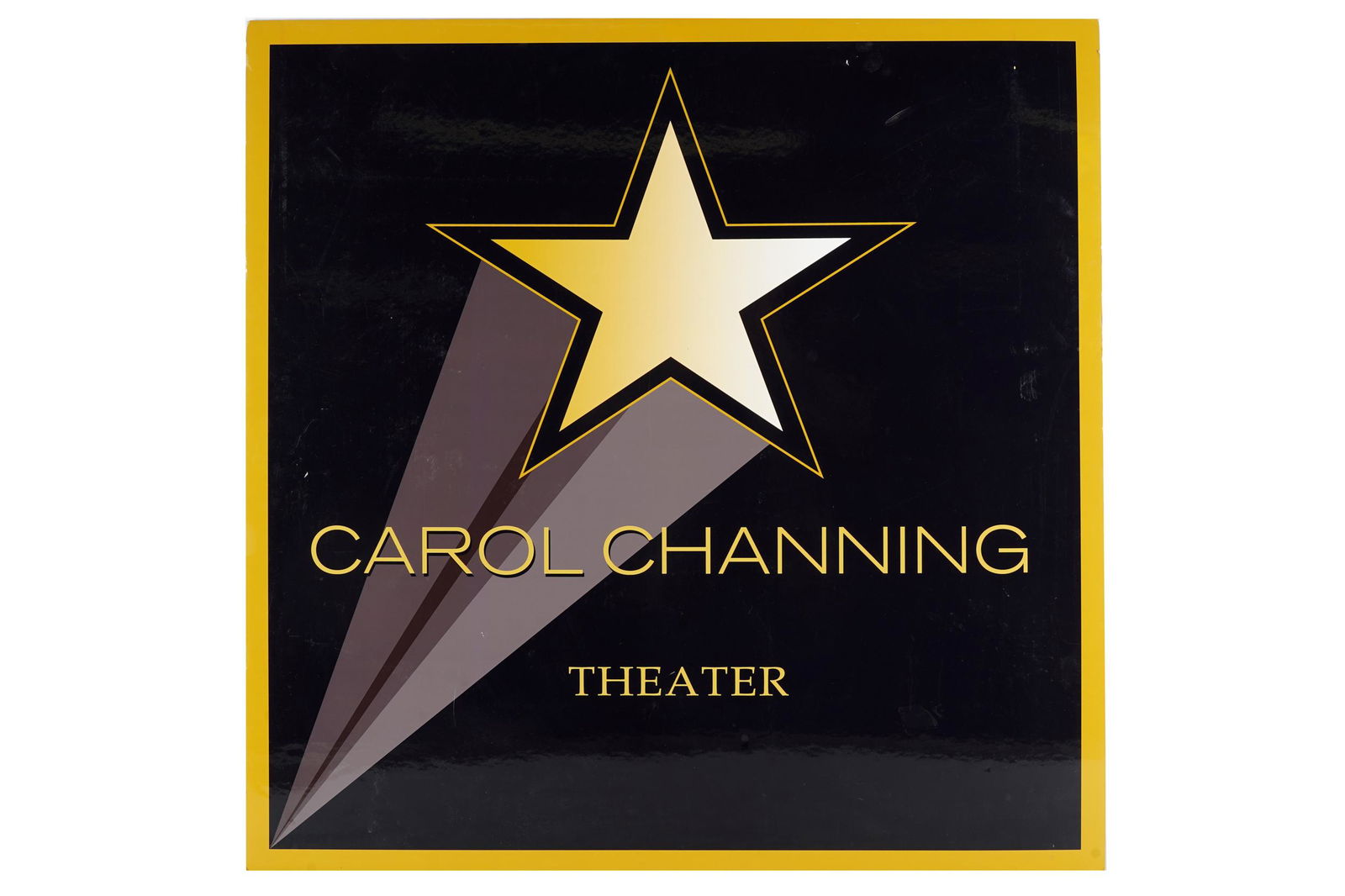 CAROL CHANNING THEATER SIGN (1 of 7)
