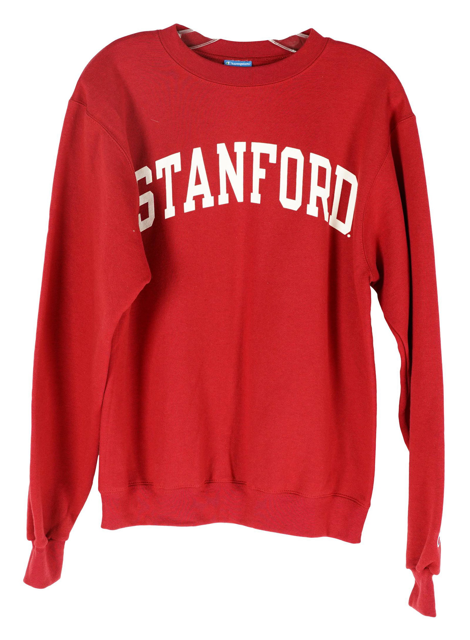 CAROL CHANNING STANFORD UNIVERSITY SWEATSHIRT: Champion Eco Fleece By Champion. Size S.
