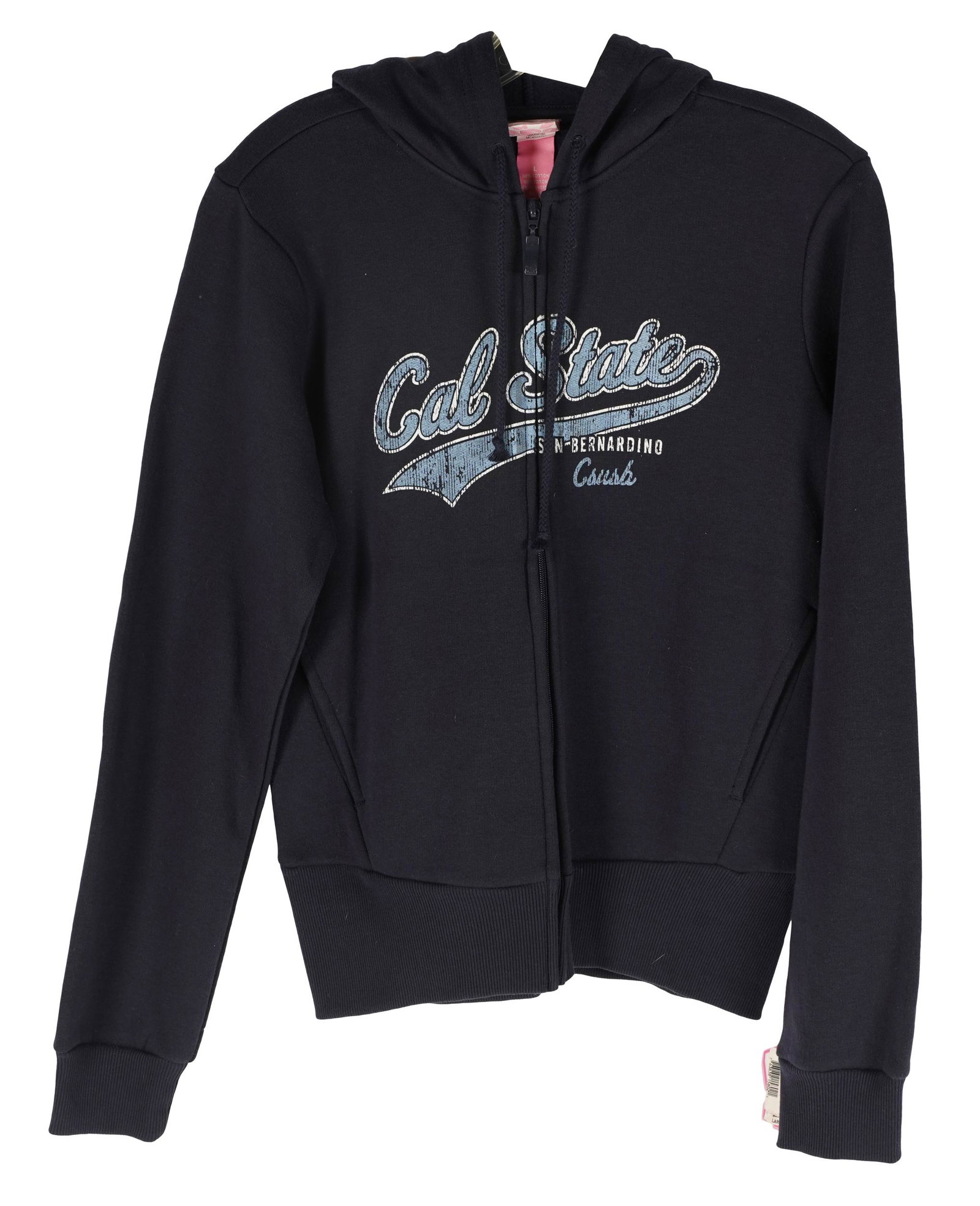 CAROL CHANNING CAL STATE SAN BERNARDINO HOODIE: By GFS Co.Ed. Size L