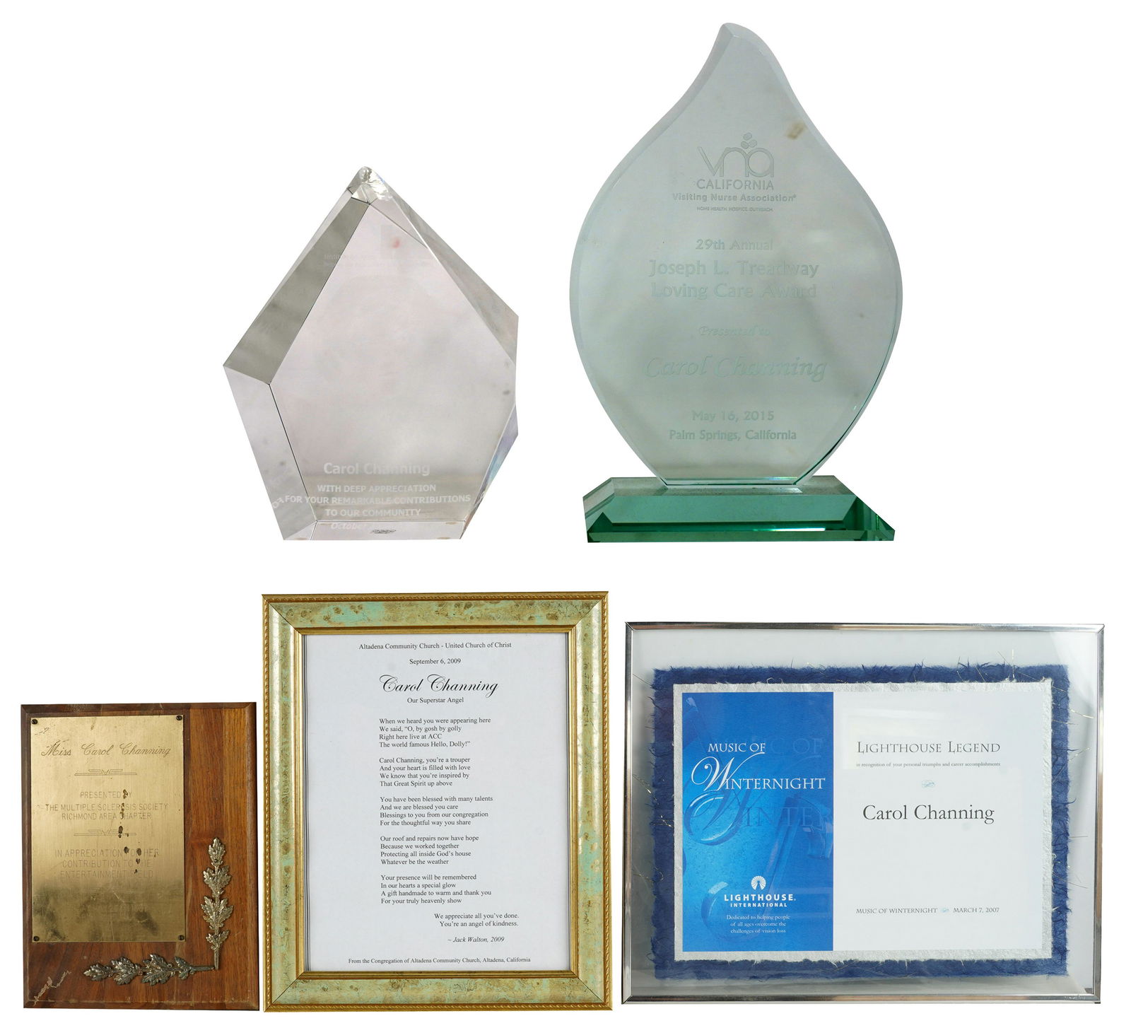 CAROL CHANNING GROUP OF HUMANITARIAN AWARDS (1 of 12)