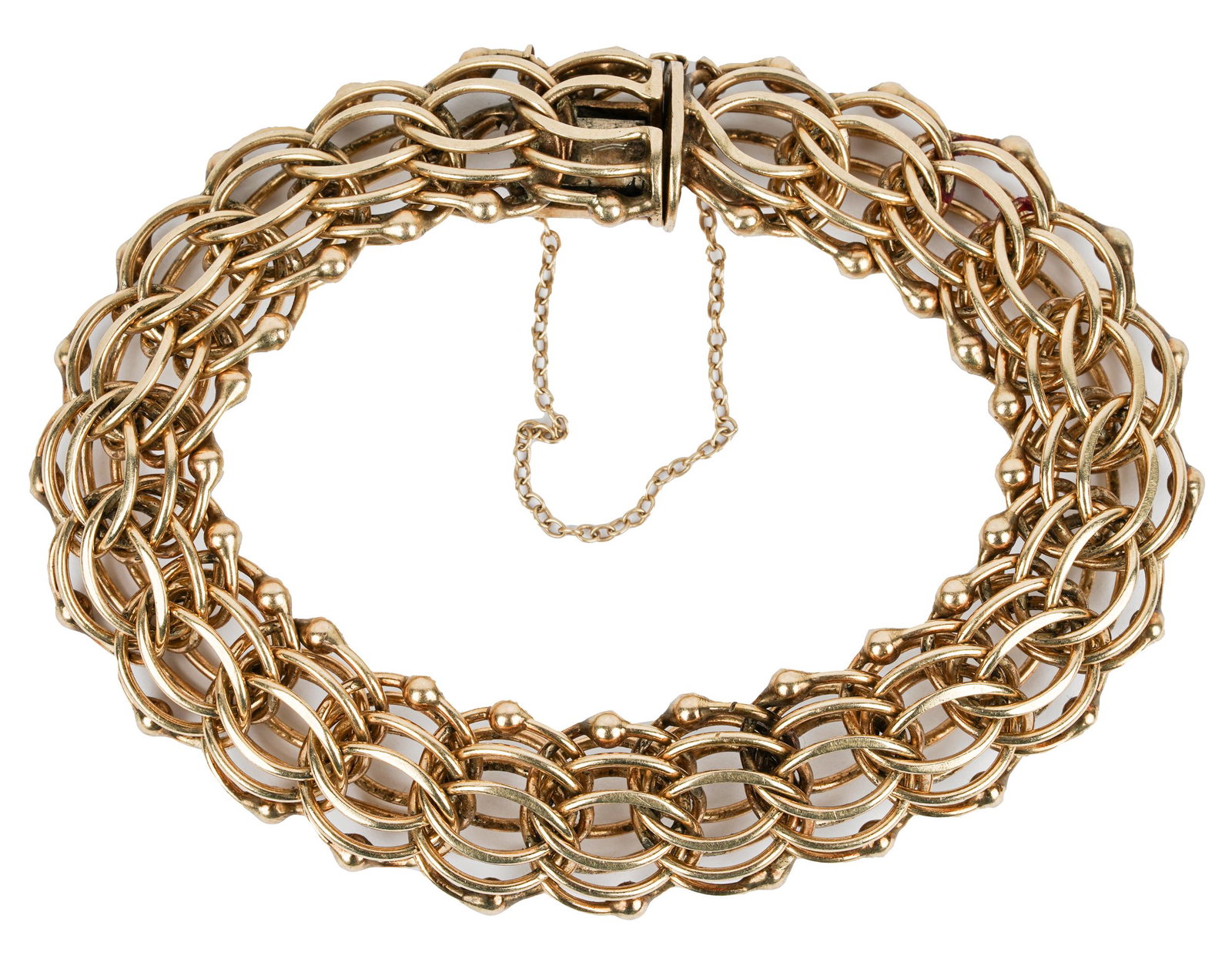 14 KARAT YELLOW GOLD BRACELET (1 of 8)