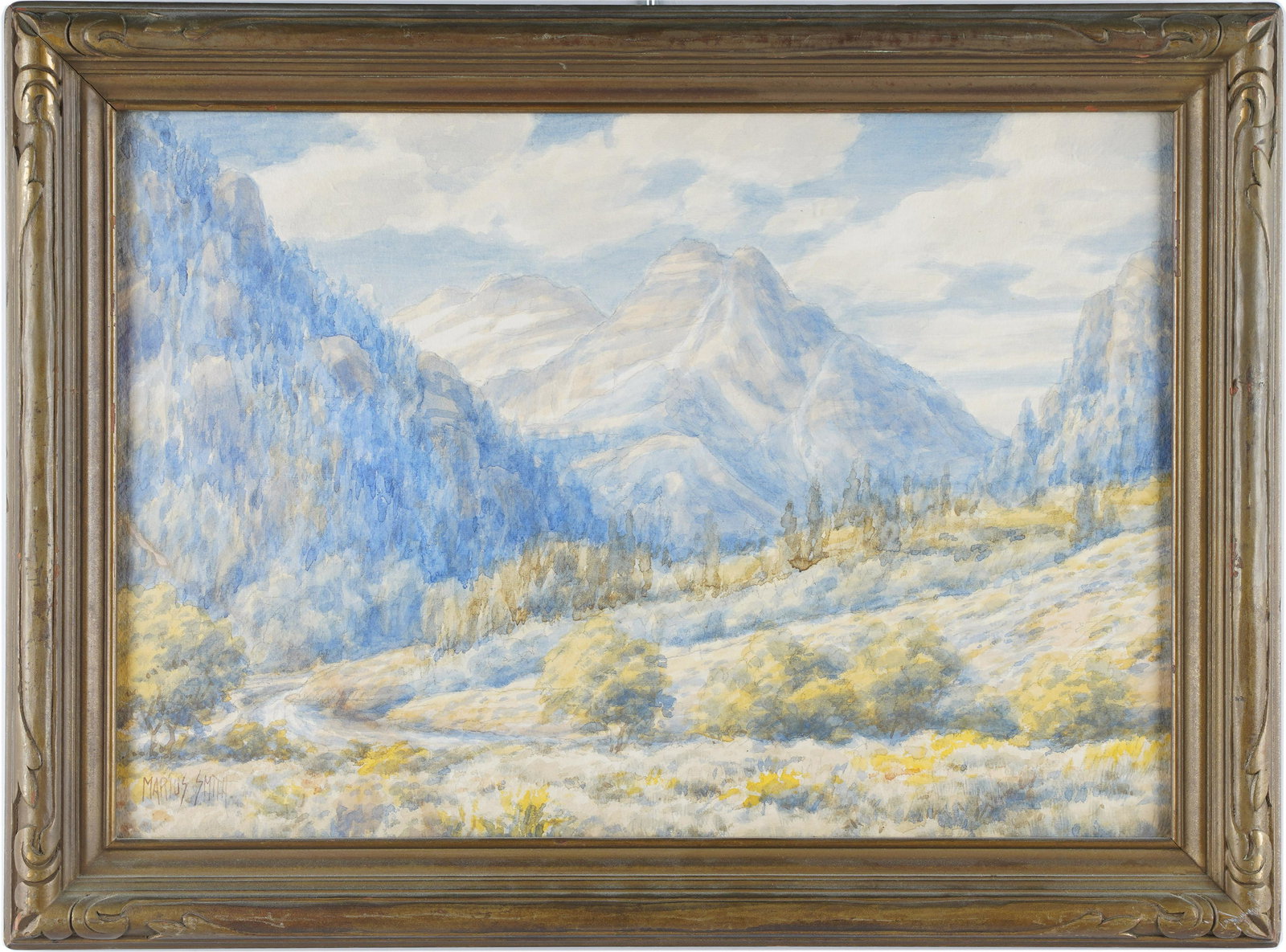 MARIUS SMITH (1868 - 1938): CALIFORNIA LANDSCAPE (1 of 9)