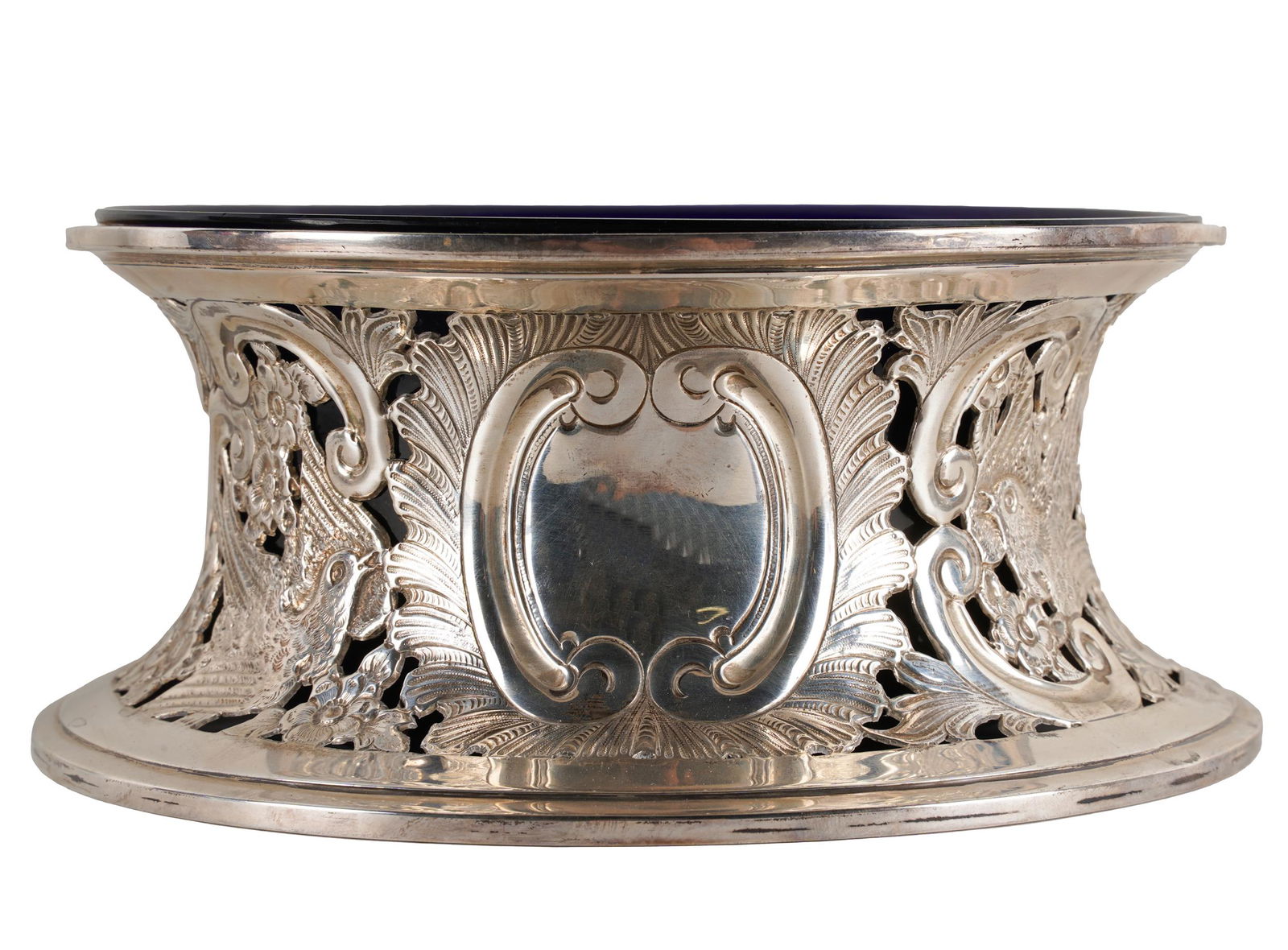 EDWARD VII STERLING SILVER DISH RING (1 of 8)