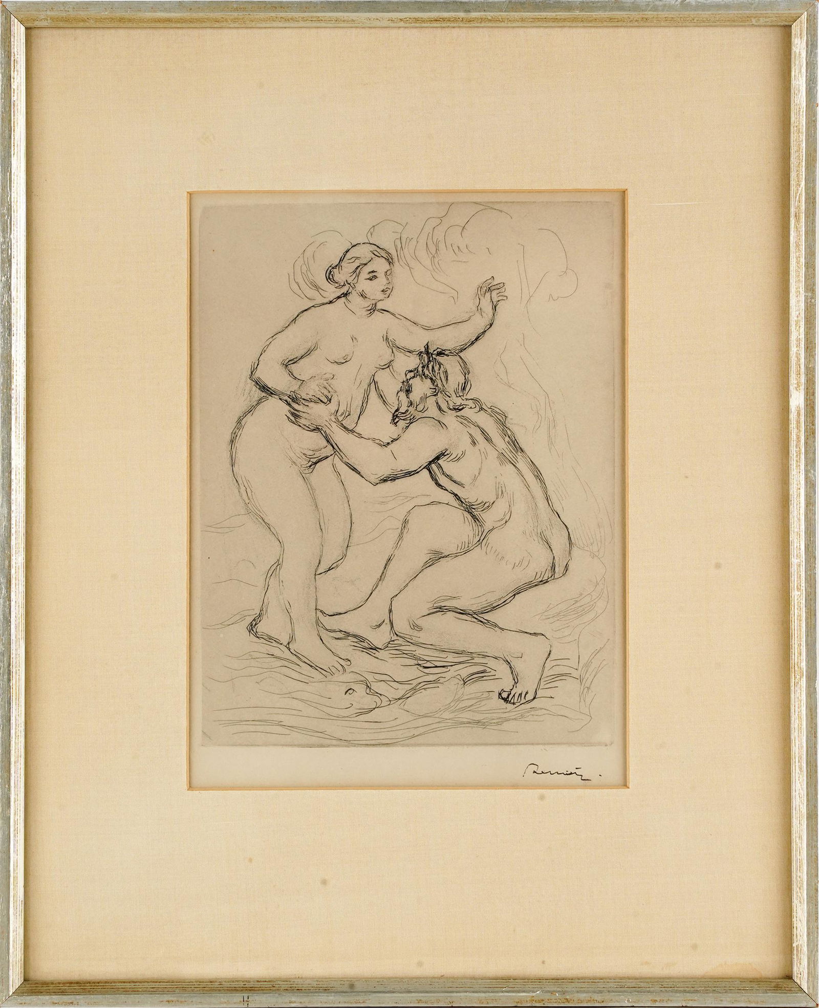 AFTER AUGUSTE RENOIR: "LA FLEUVE SCAMANDRE" (1 of 7)